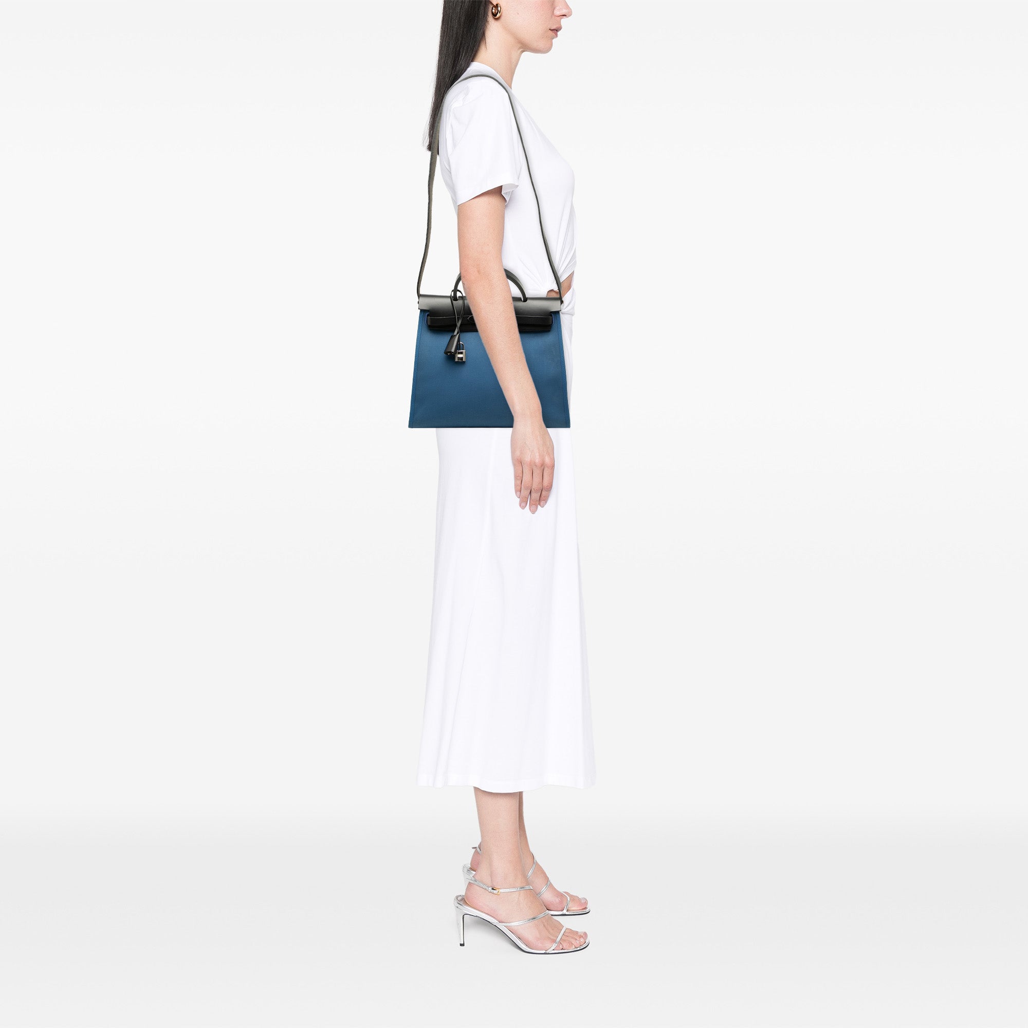 Hermès Toile Herbag Zip 31 - image 6