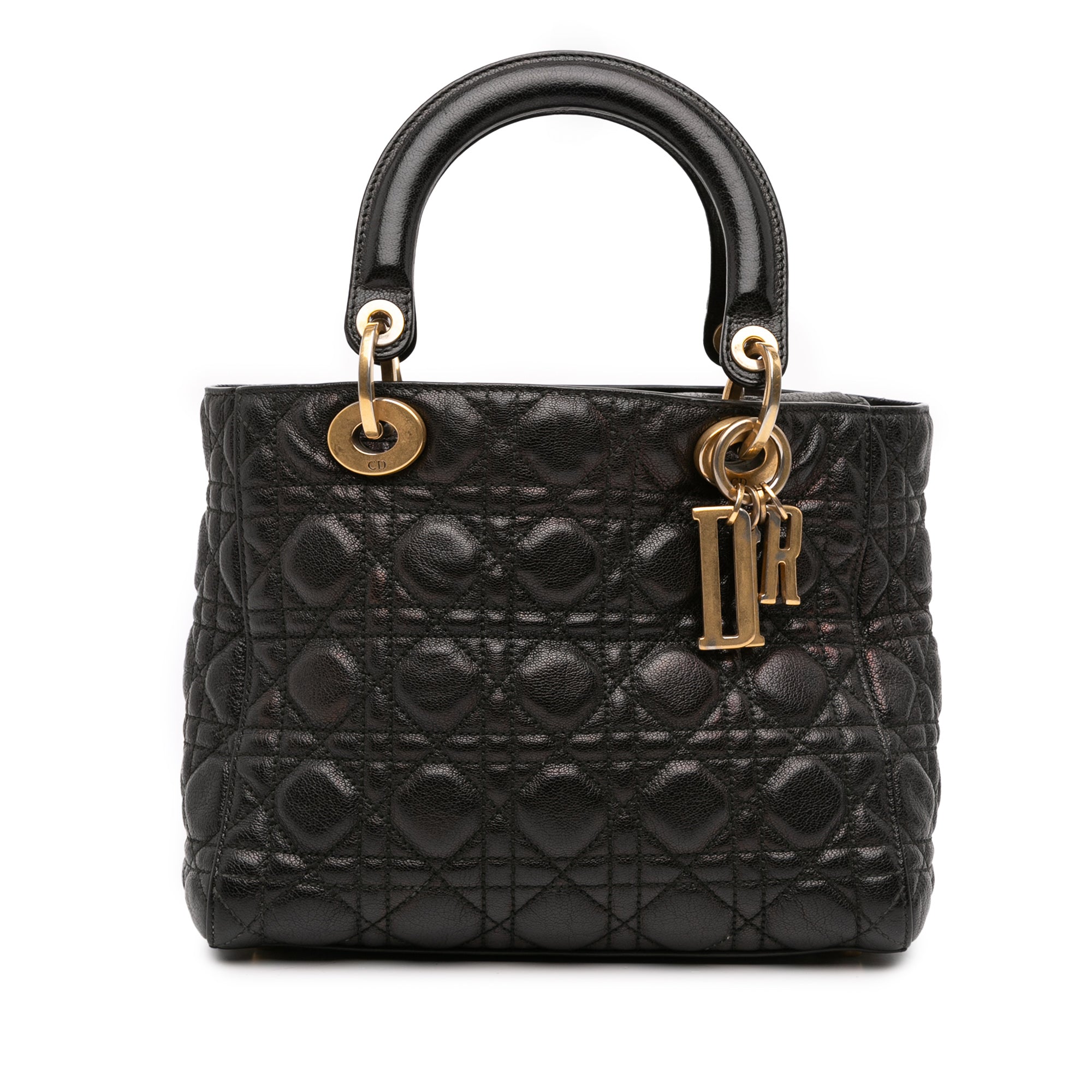 Dior Medium Grained Calfskin Cannage Supple Lady Dior - image 1