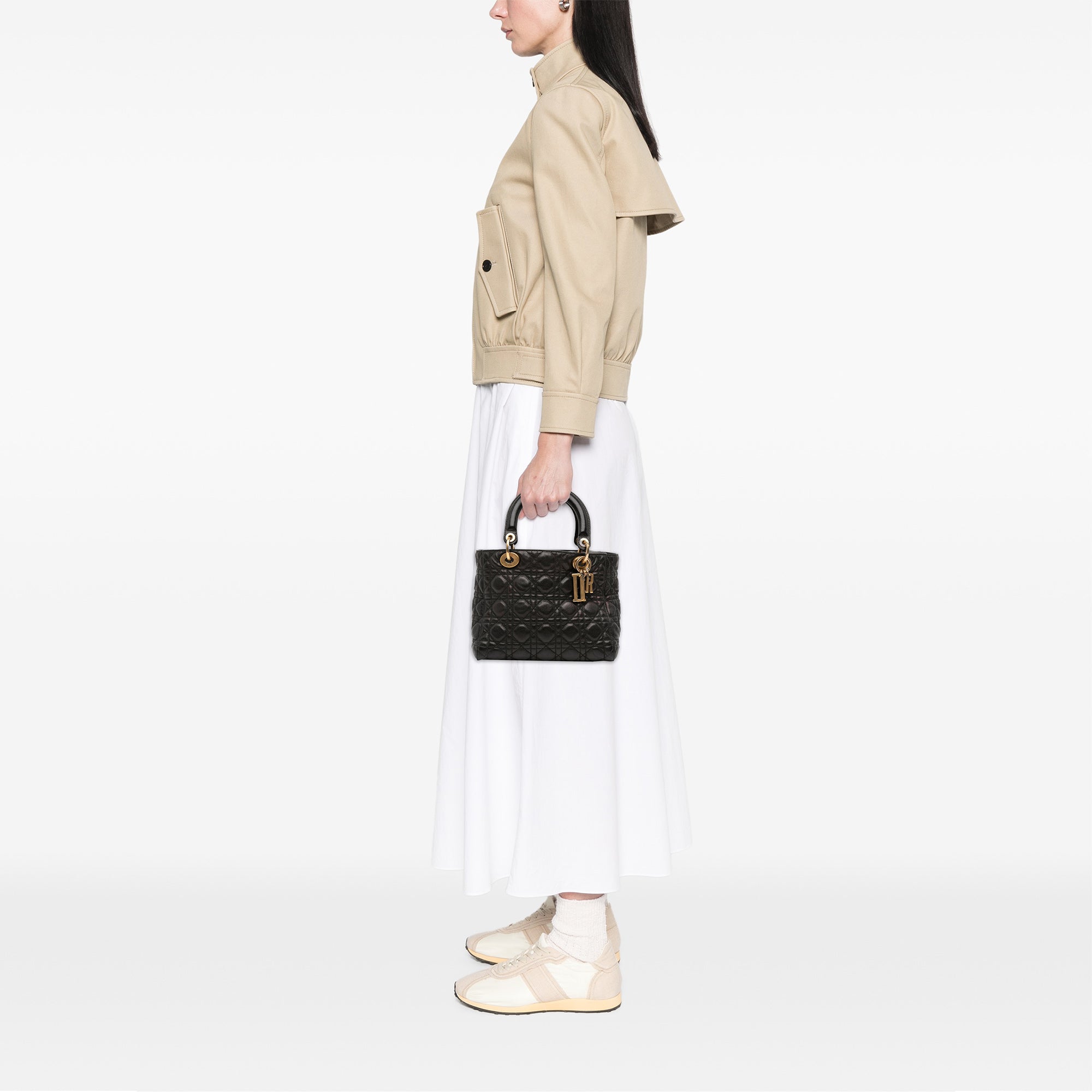 Dior Medium Grained Calfskin Cannage Supple Lady Dior - image 10