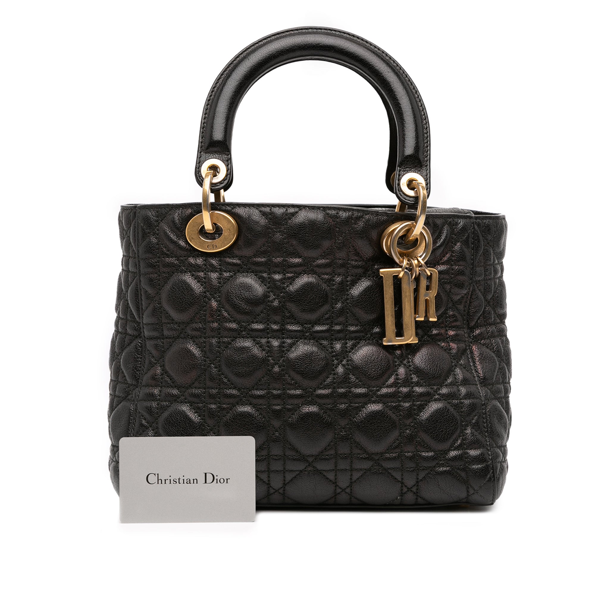 Dior Medium Grained Calfskin Cannage Supple Lady Dior - image 11