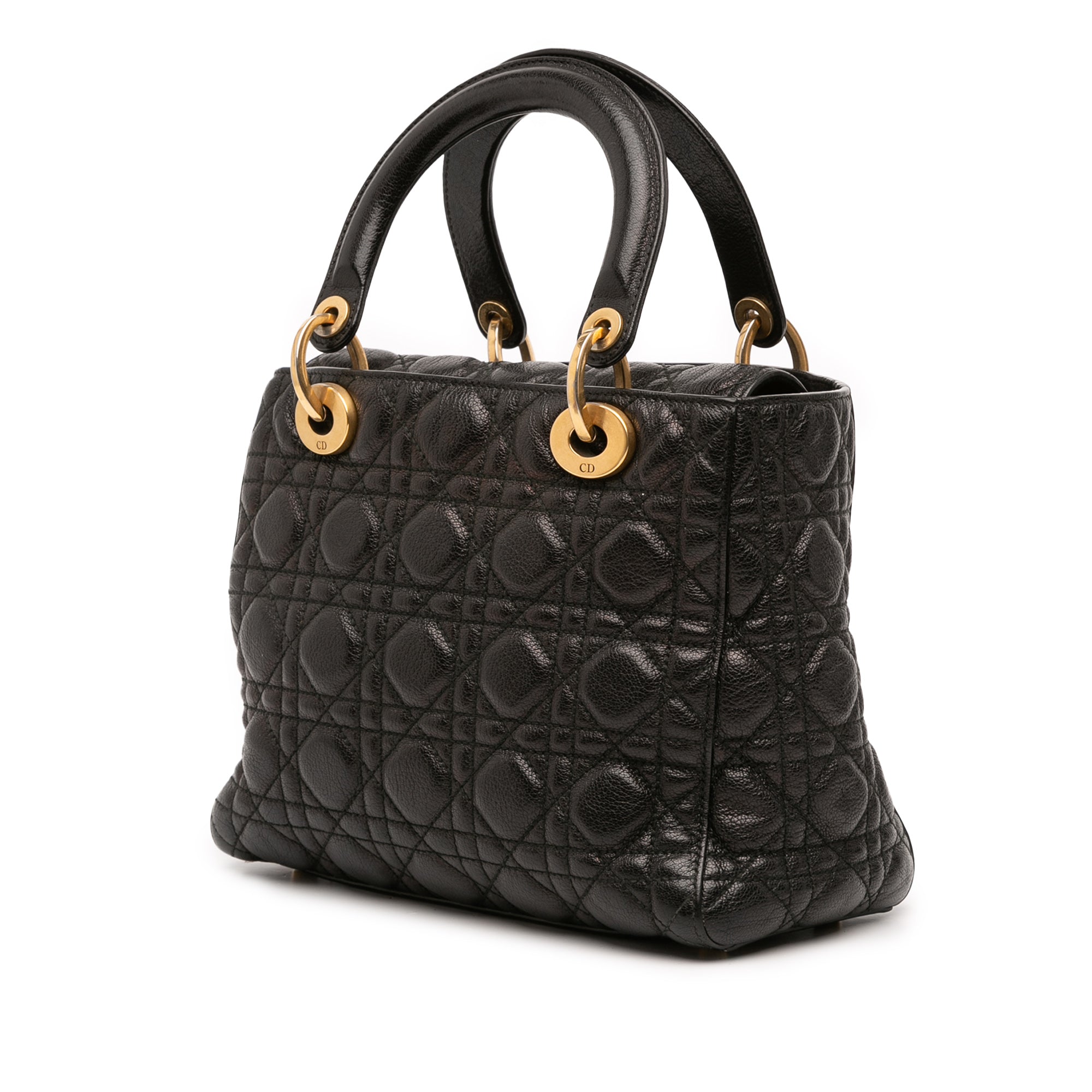Dior Medium Grained Calfskin Cannage Supple Lady Dior - image 2