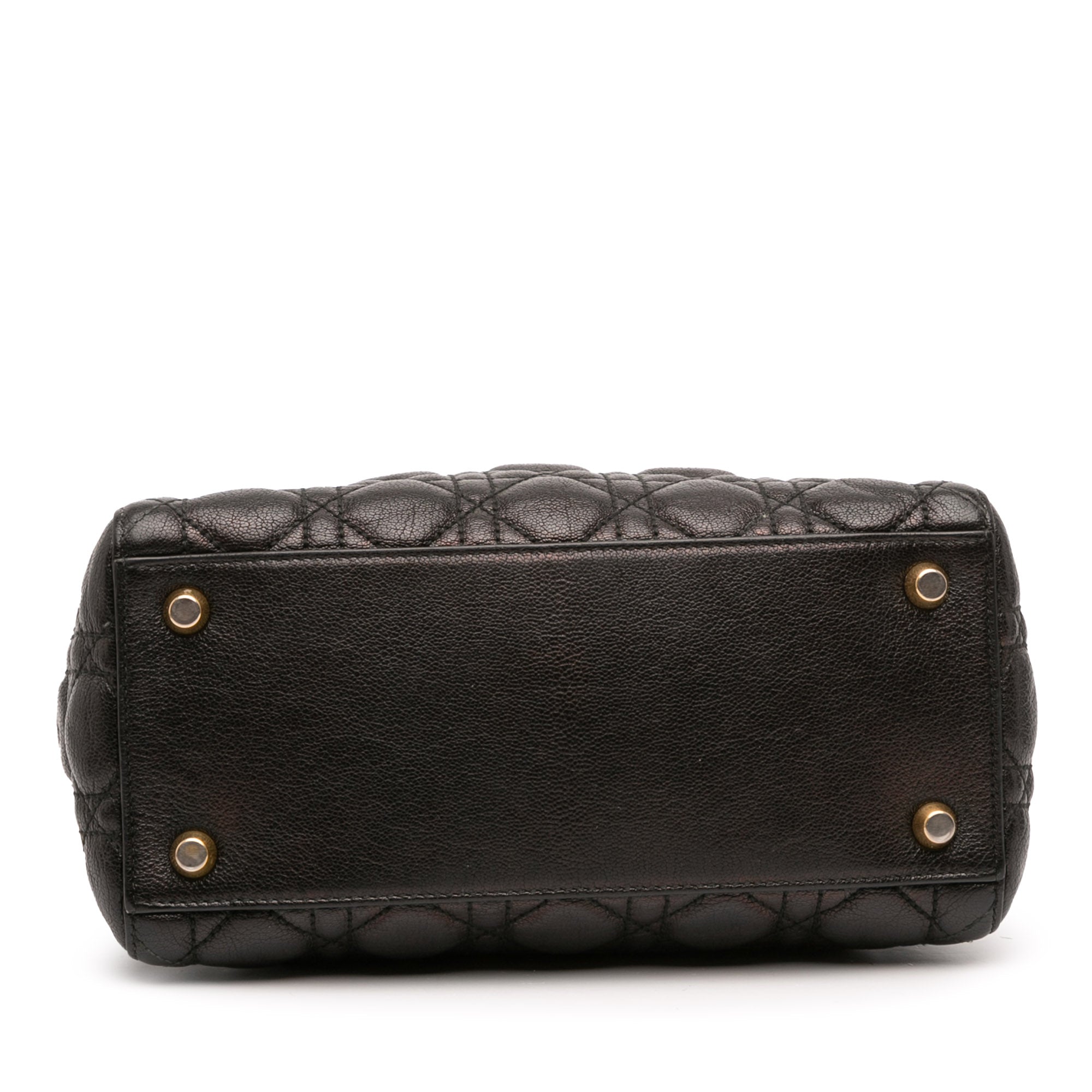 Dior Medium Grained Calfskin Cannage Supple Lady Dior - image 3