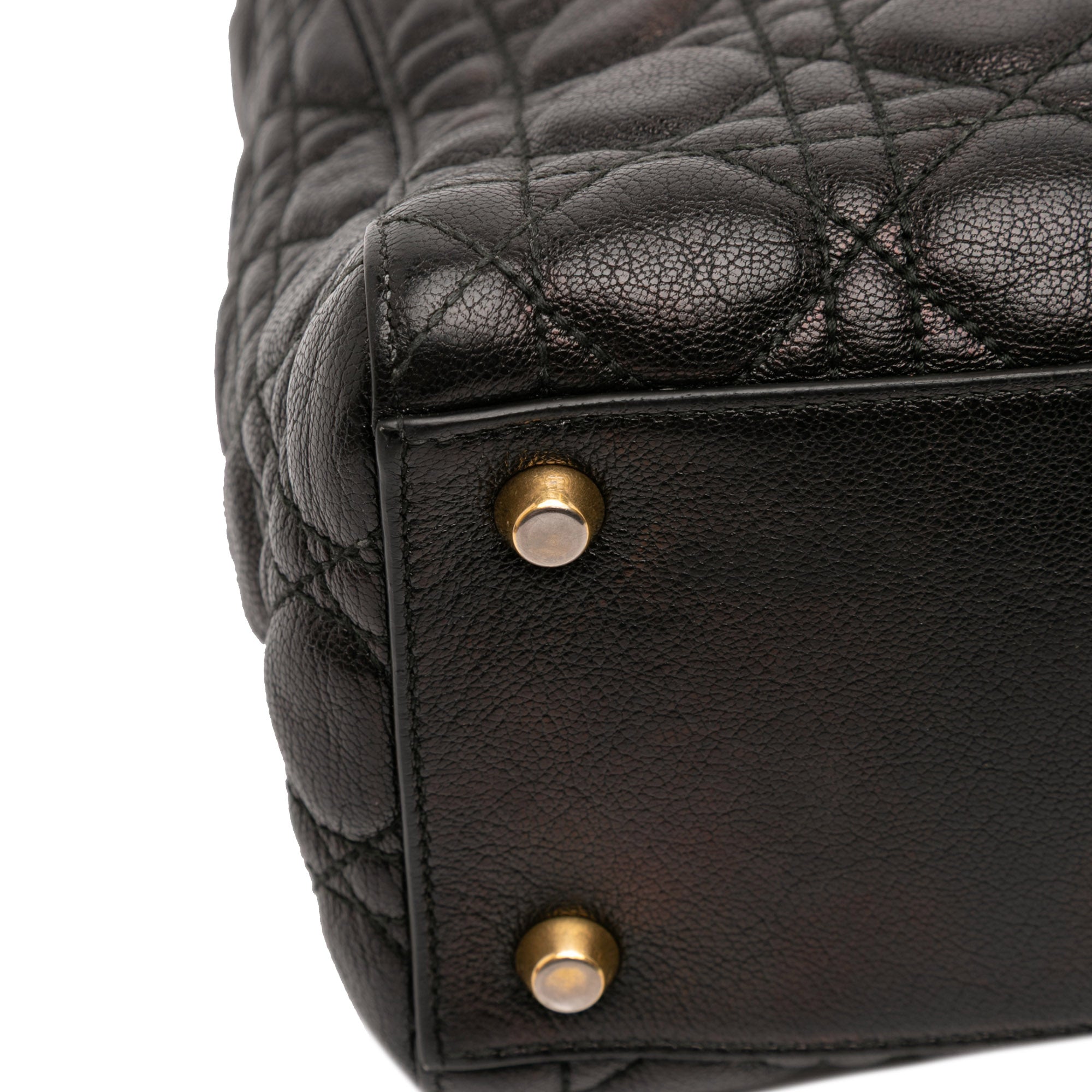 Dior Medium Grained Calfskin Cannage Supple Lady Dior - image 8