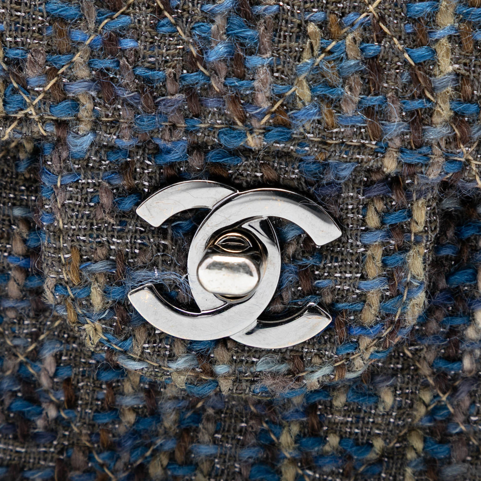Chanel Medium Classic Tweed Double Flap - image 6