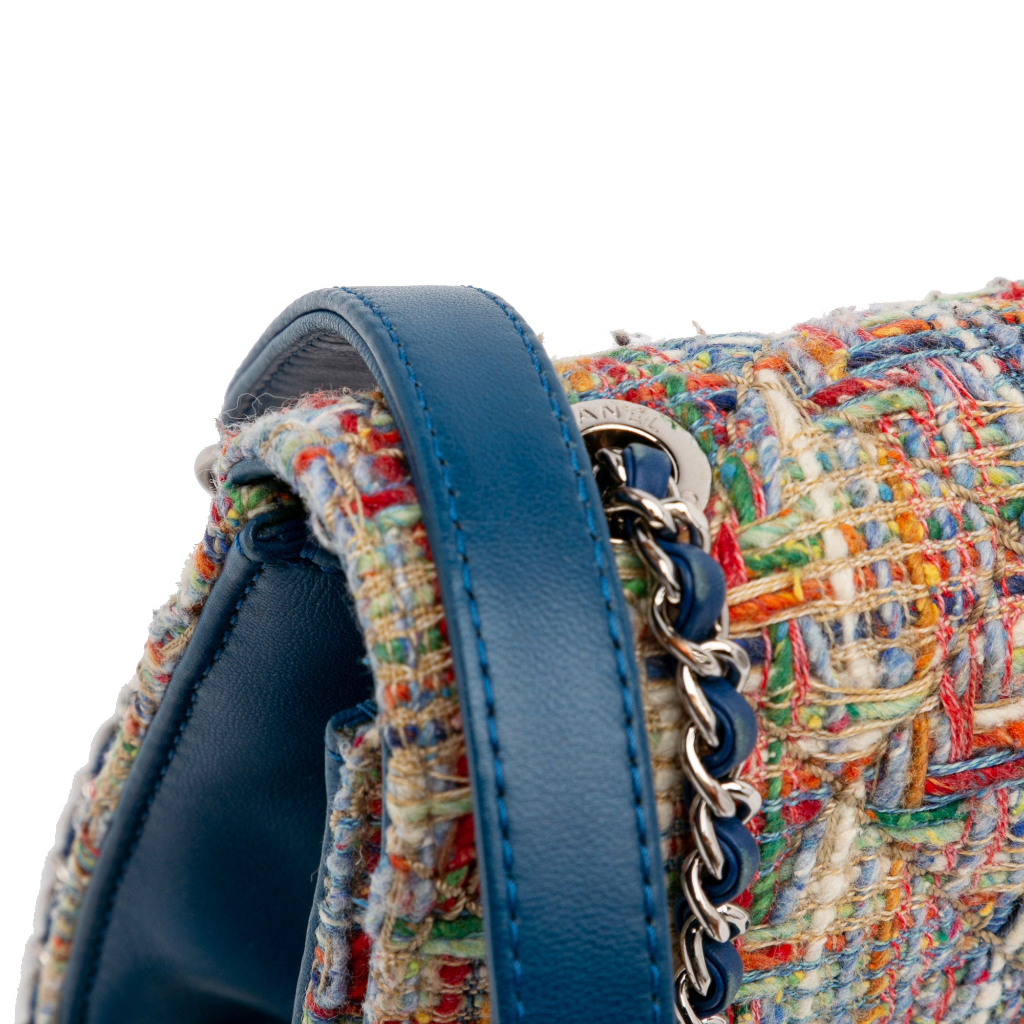 Chanel Mini Quilted Tweed Beauty Lock Flap - image 11