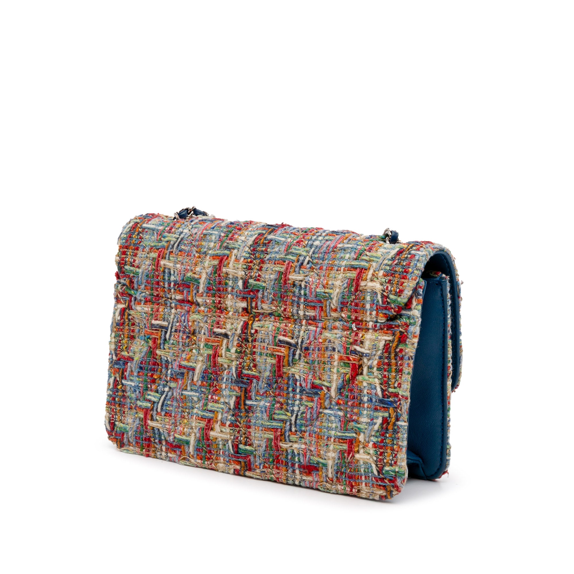 Chanel Mini Quilted Tweed Beauty Lock Flap - image 2