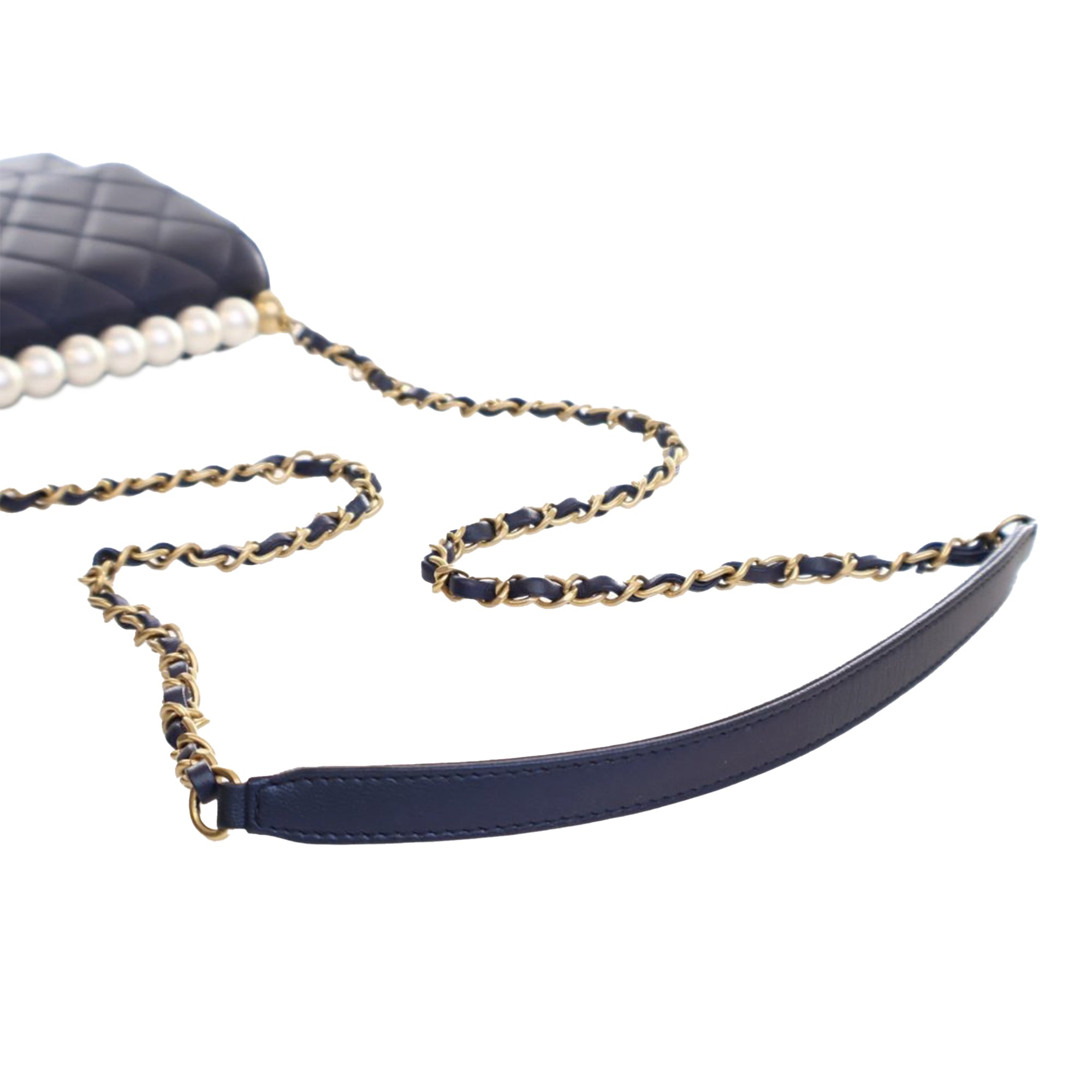 Chanel Medium Lambskin Chic Pearls Flap - image 10