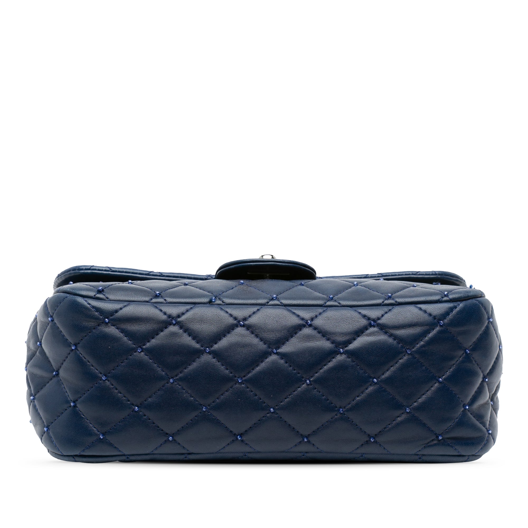Chanel Small Quilted Lambskin Beaded Single Flap - image 3