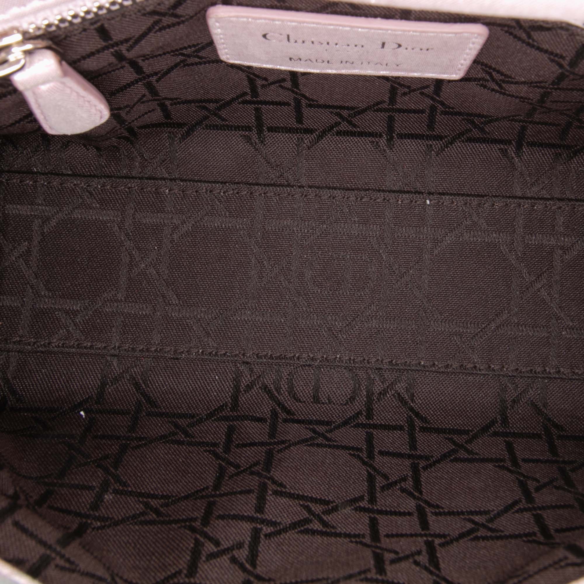 Dior Mini Iridescent Lambskin Cannage Lady Dior - image 4