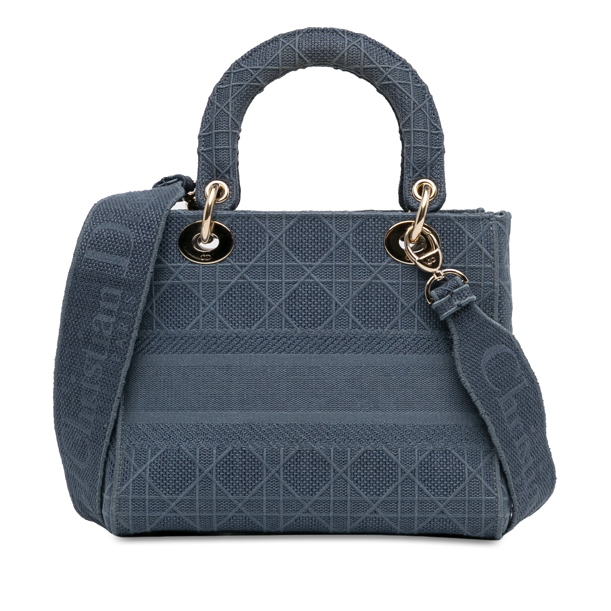 Dior Medium Canvas Cannage Lady D Lite - image 4