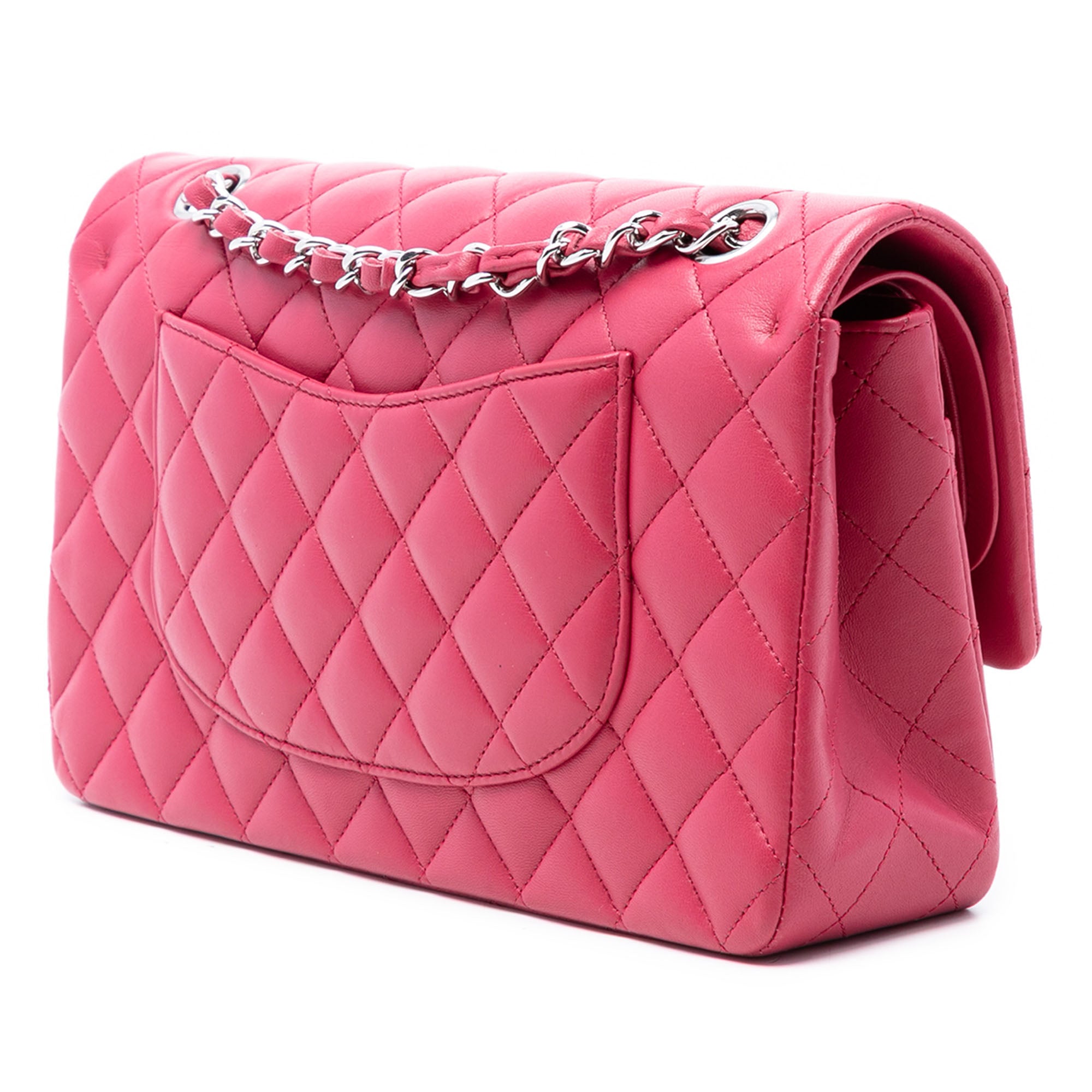 Chanel Medium Classic Lambskin Double Flap - image 2