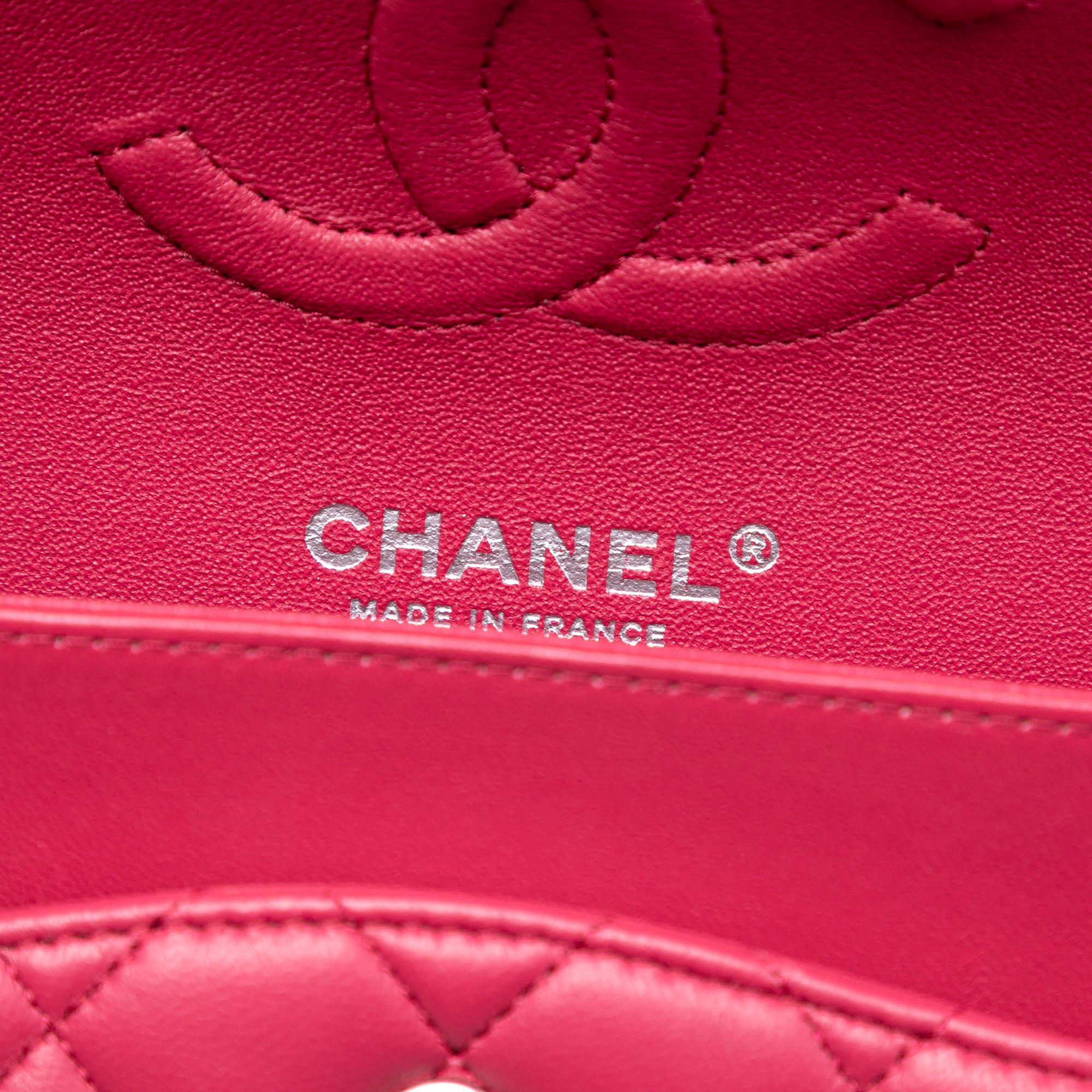 Chanel Medium Classic Lambskin Double Flap - image 5