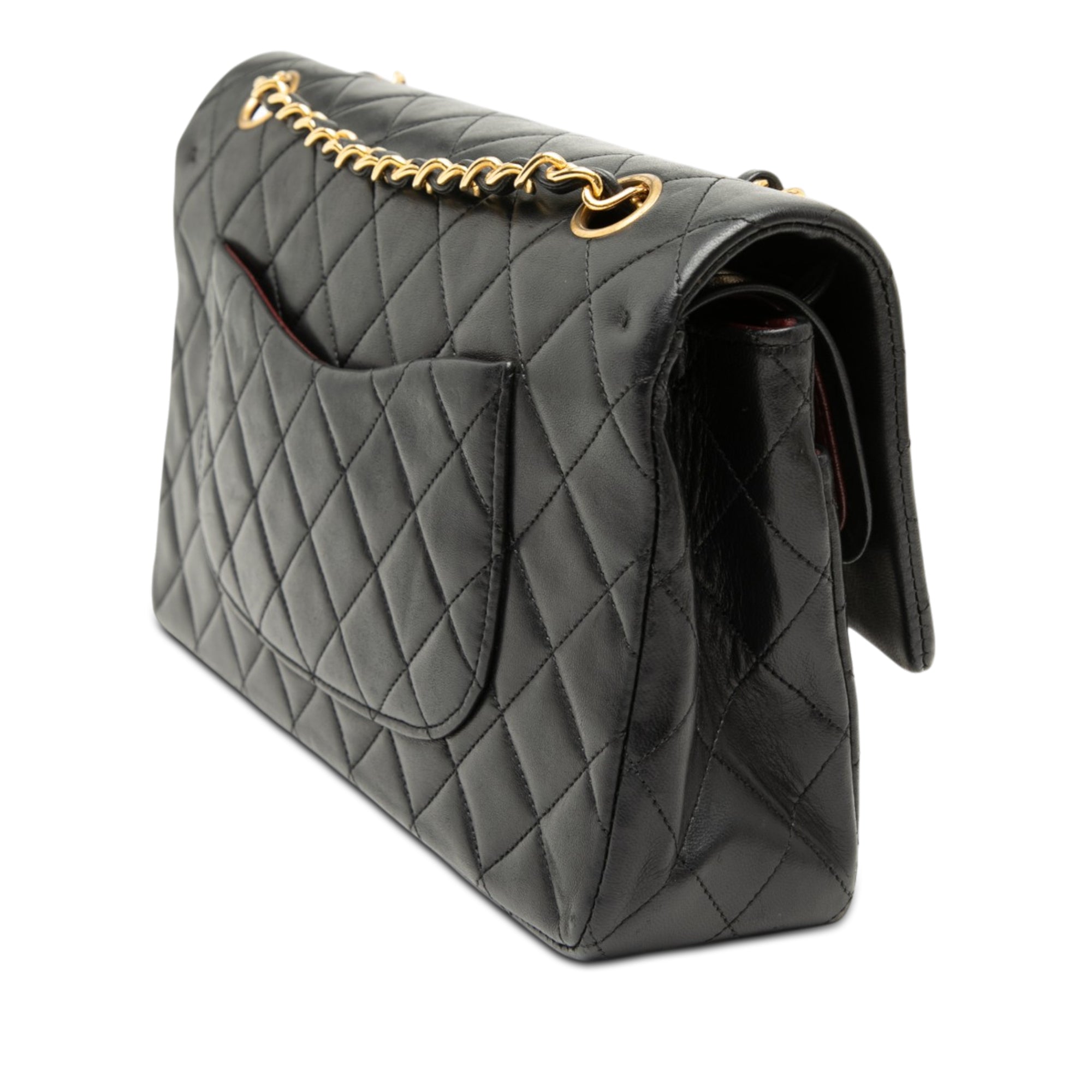 Chanel Medium Classic Lambskin Double Flap - image 2