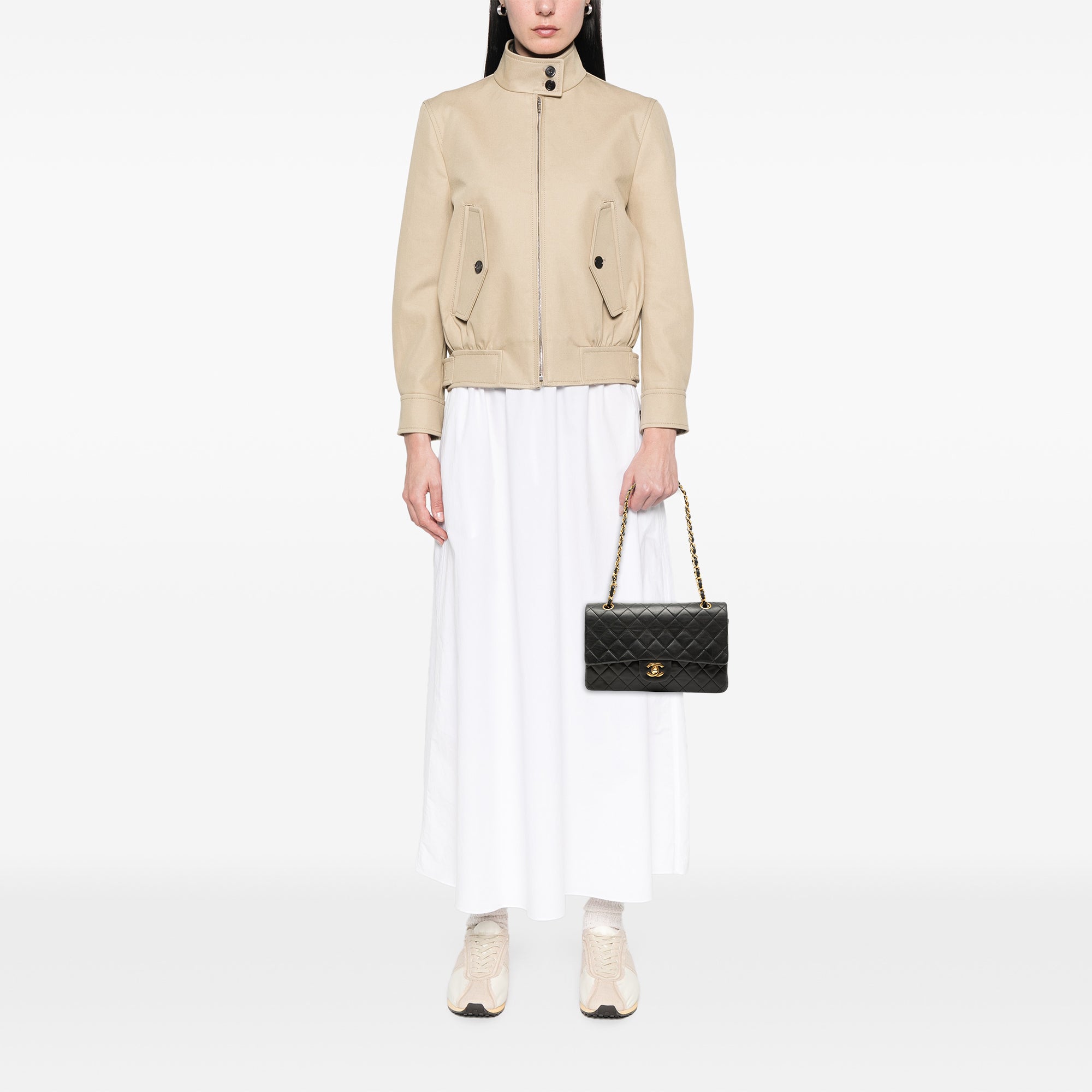Chanel Medium Classic Lambskin Double Flap - image 7