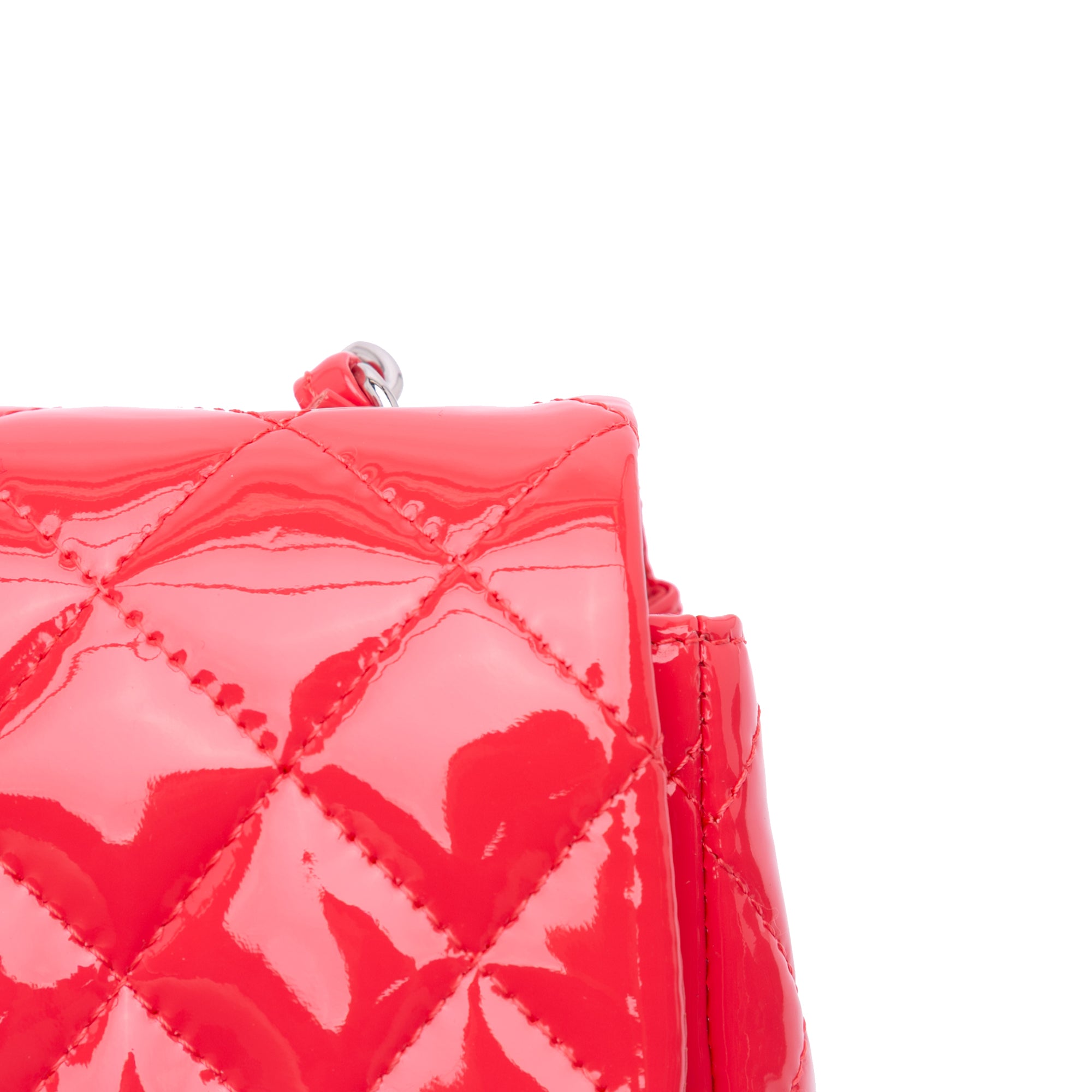 Chanel Mini Rectangular Classic Patent Single Flap - image 8