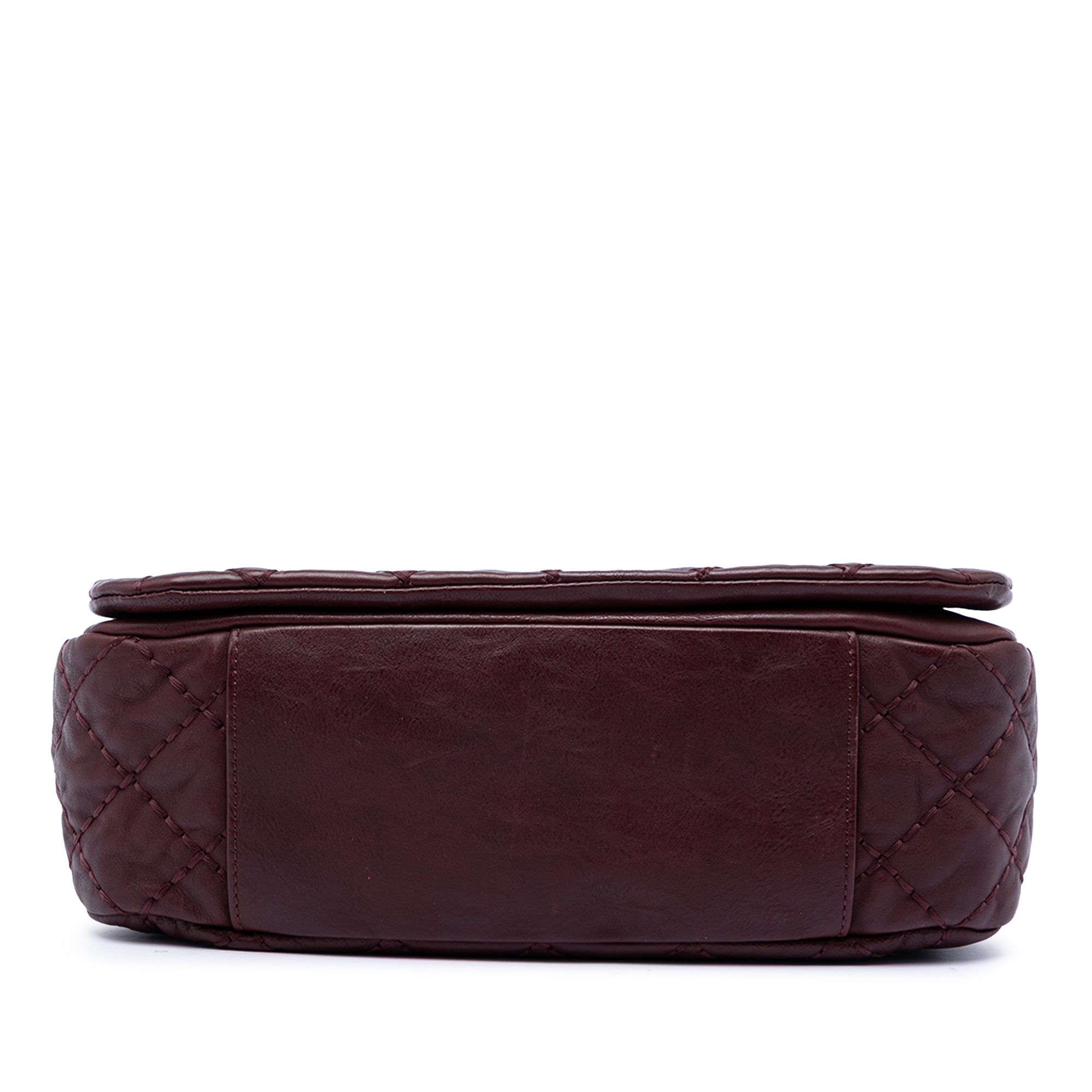 Chanel CC Quilted Calfskin Wild Stitch Full Flap - image 3
