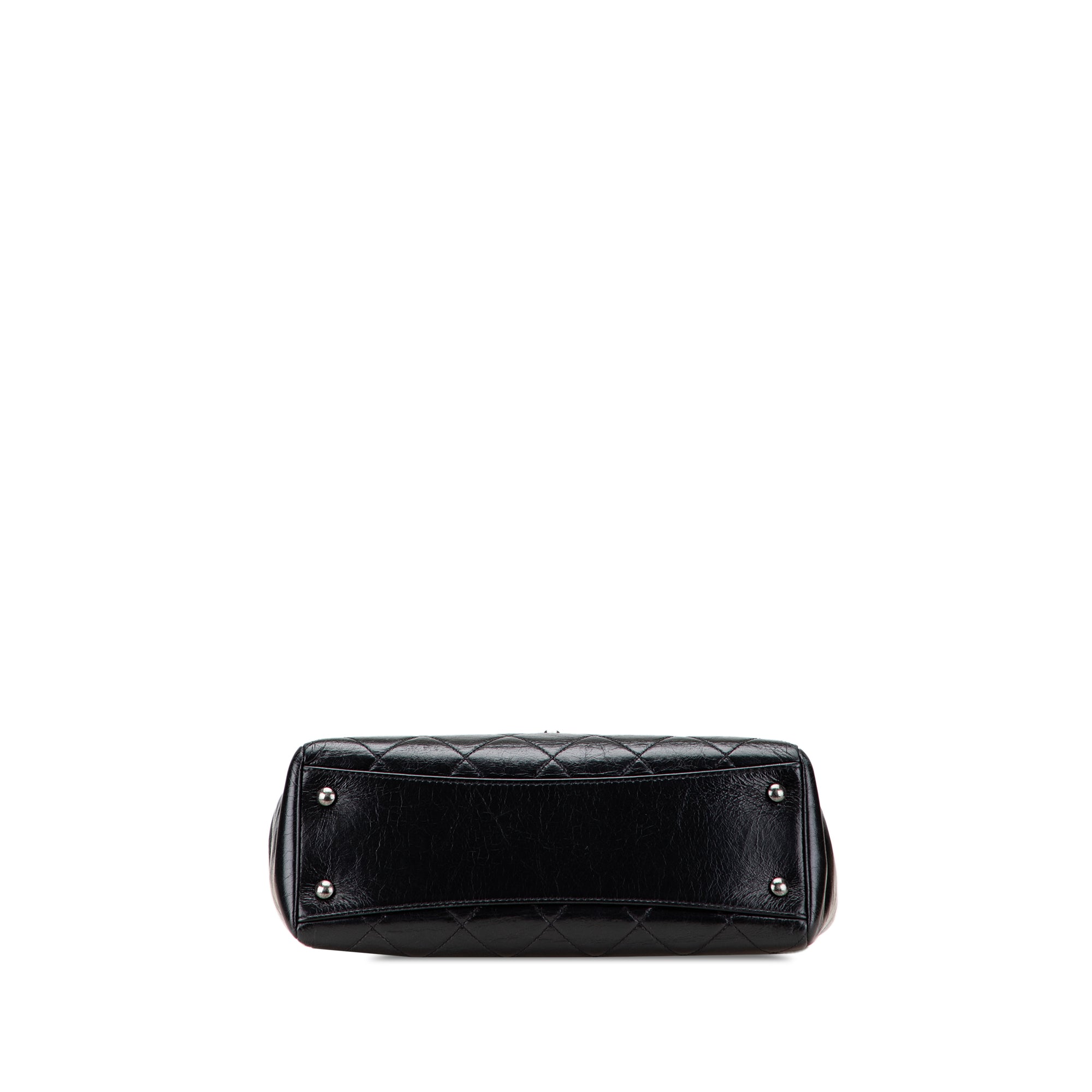 Chanel Small Quilted Glazed Calfskin Duo Color Tote - image 3