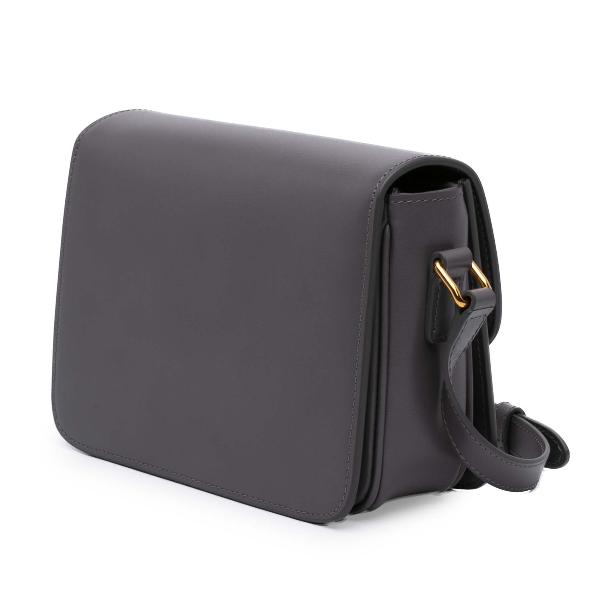 Celine Teen Shiny Calfskin Triomphe Crossbody - image 2