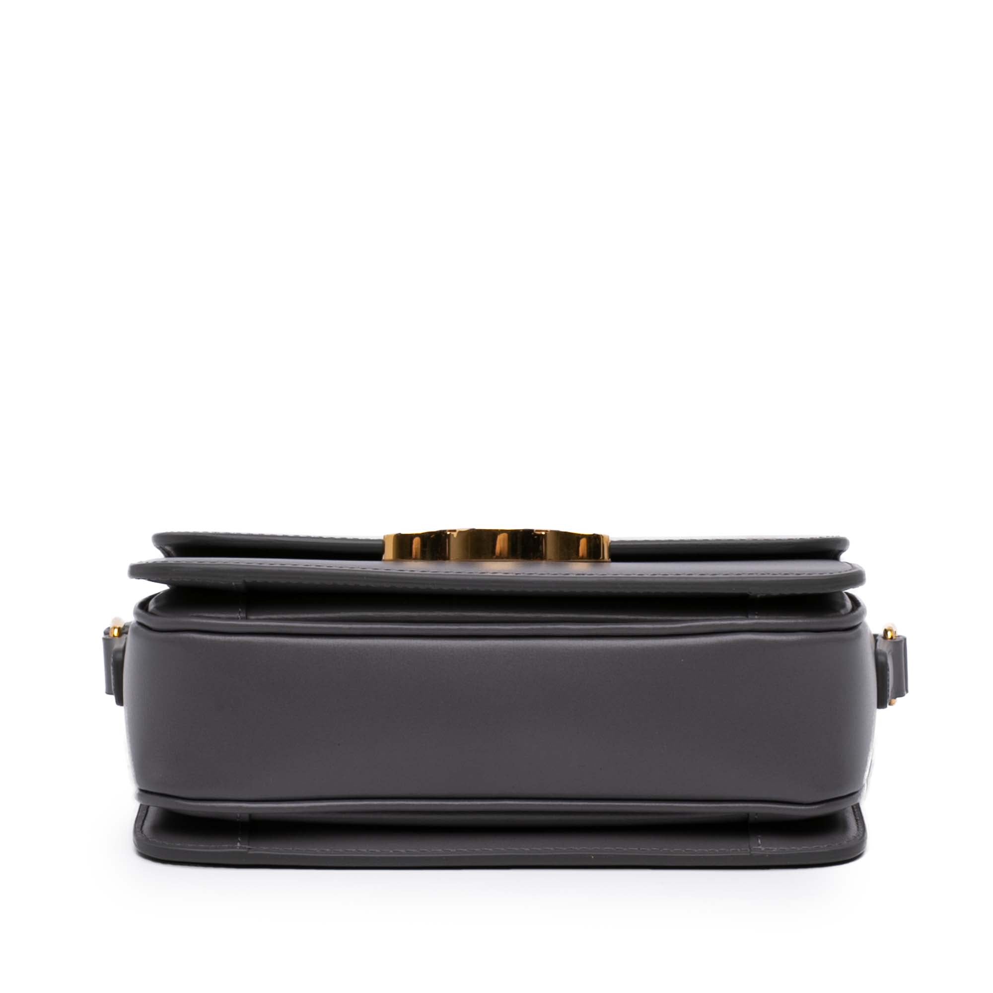 Celine Teen Shiny Calfskin Triomphe Crossbody - image 3