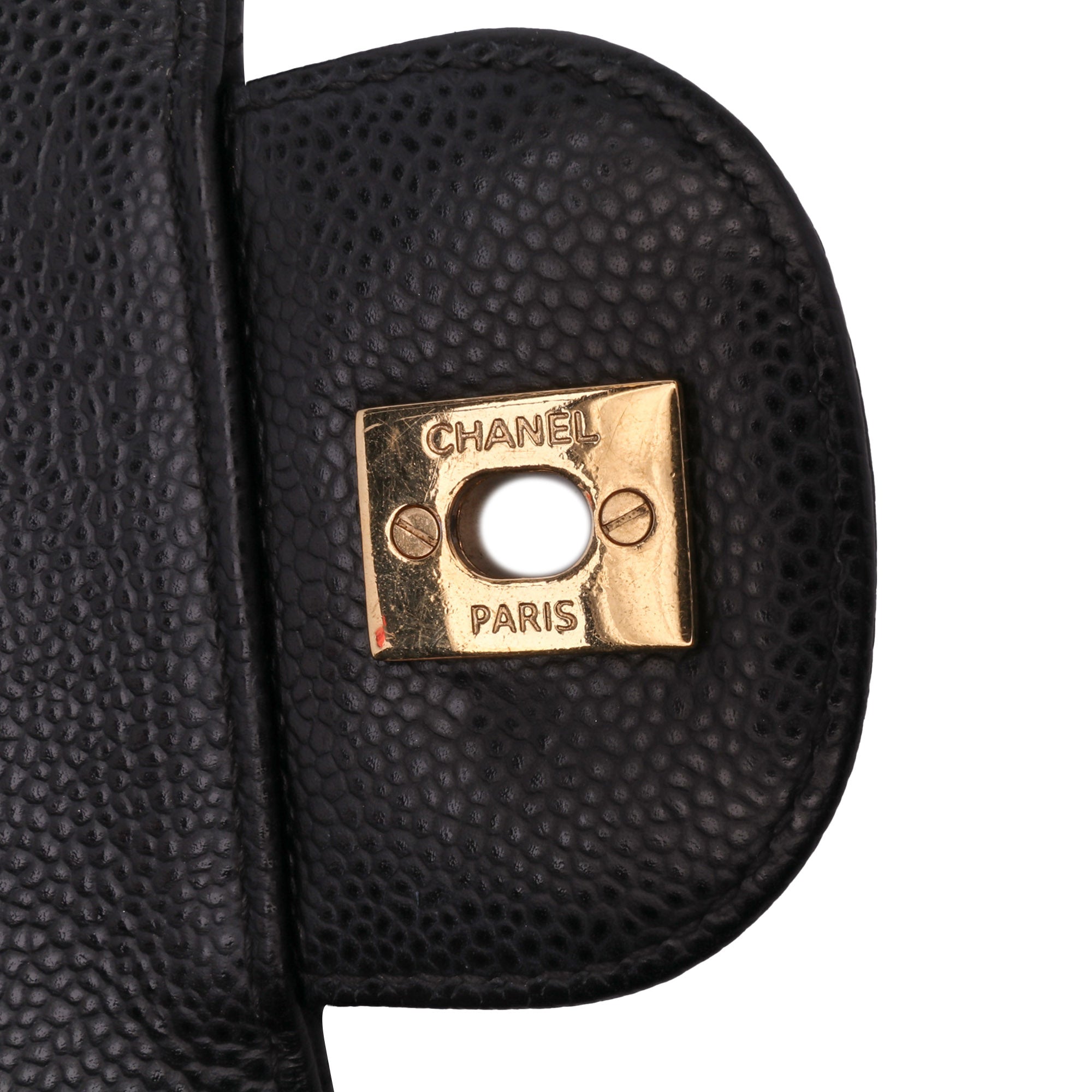 Chanel Jumbo Classic Caviar Double Flap - image 6