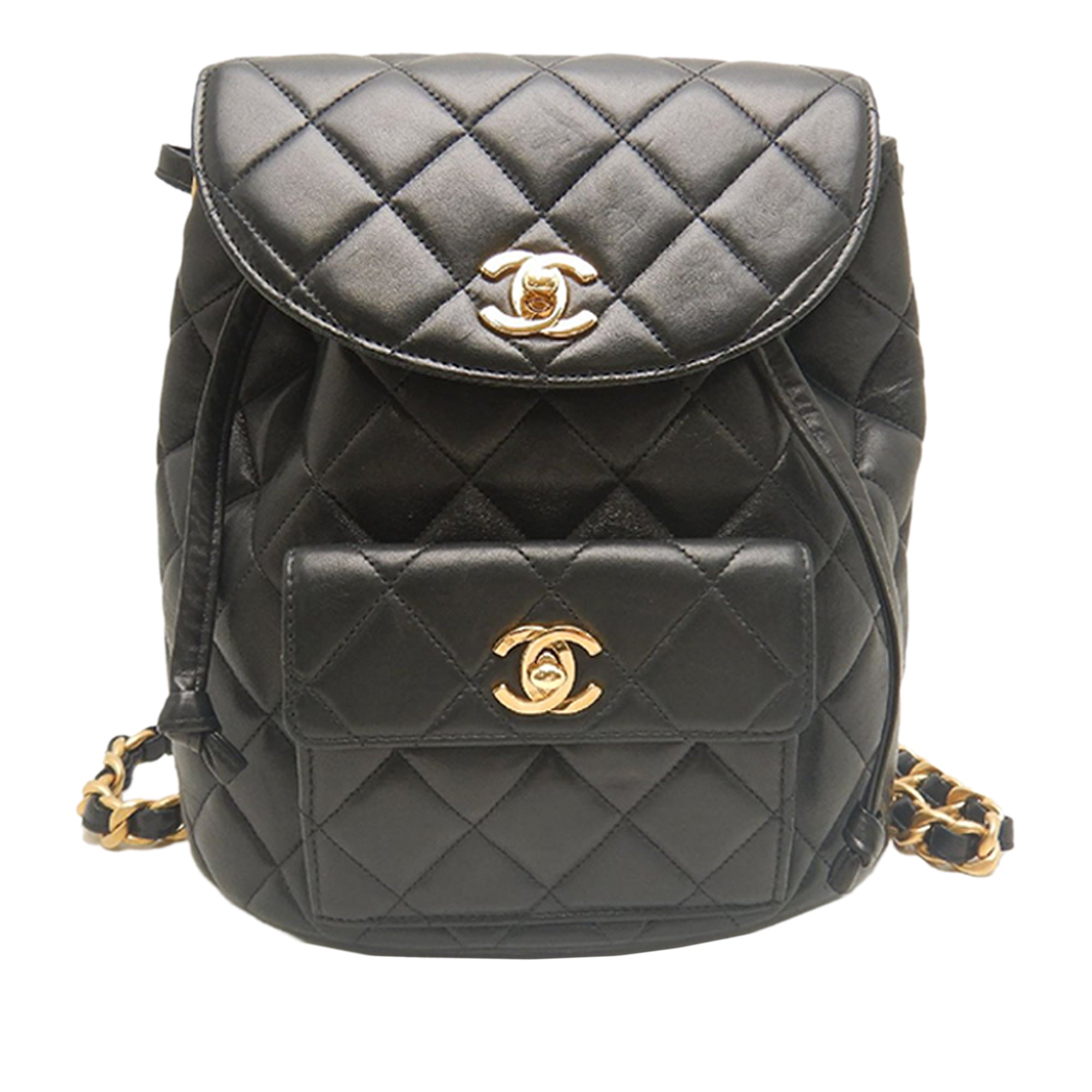 Chanel Medium Quilted Lambskin Duma Backpack - image 1