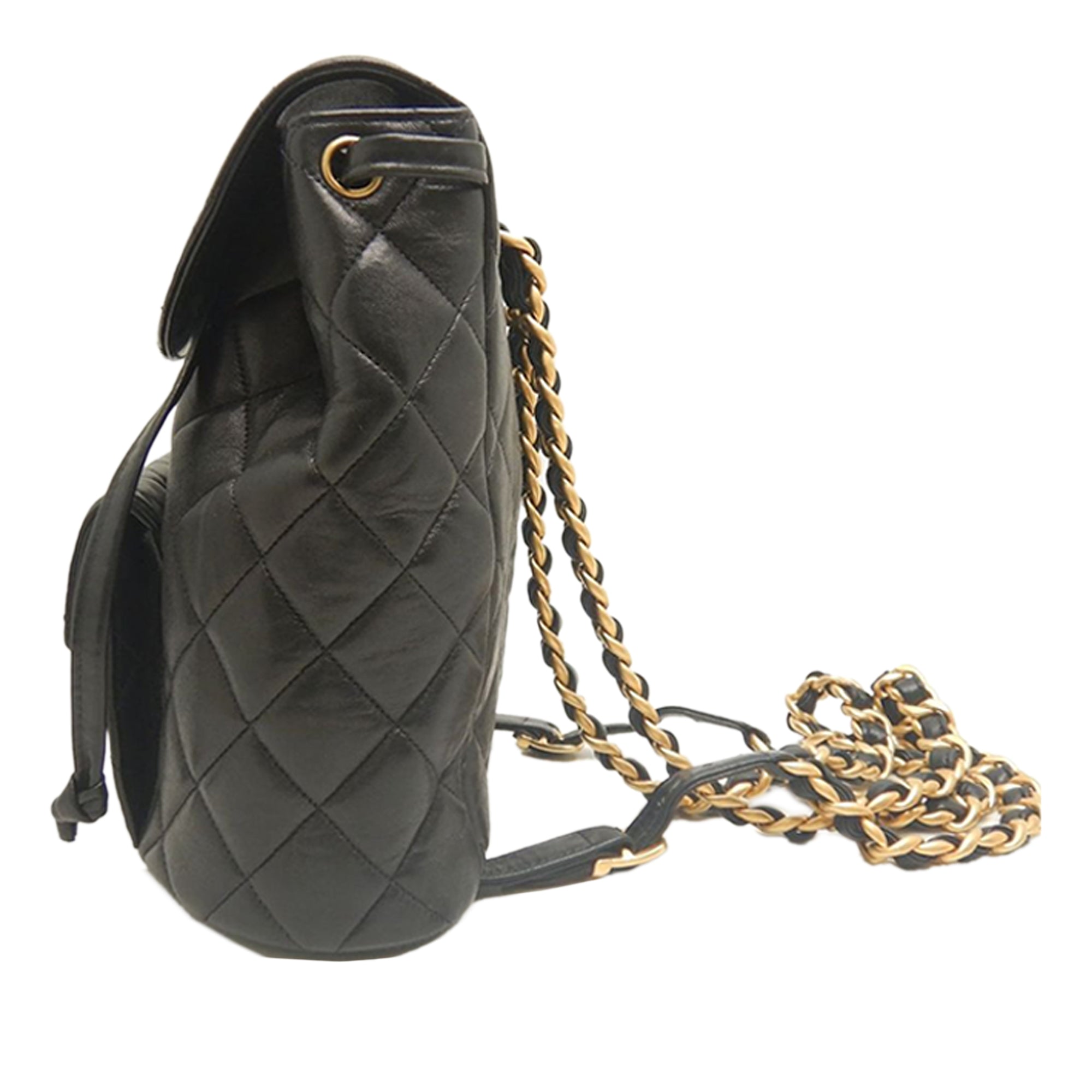 Chanel Medium Quilted Lambskin Duma Backpack - image 2