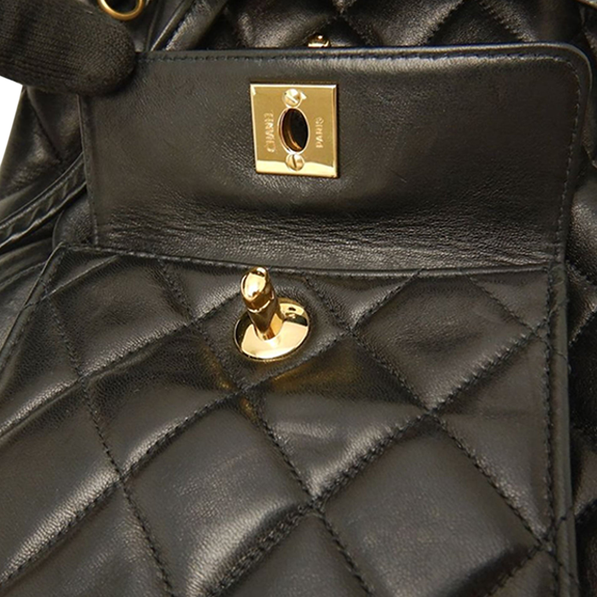 Chanel Medium Quilted Lambskin Duma Backpack - image 9