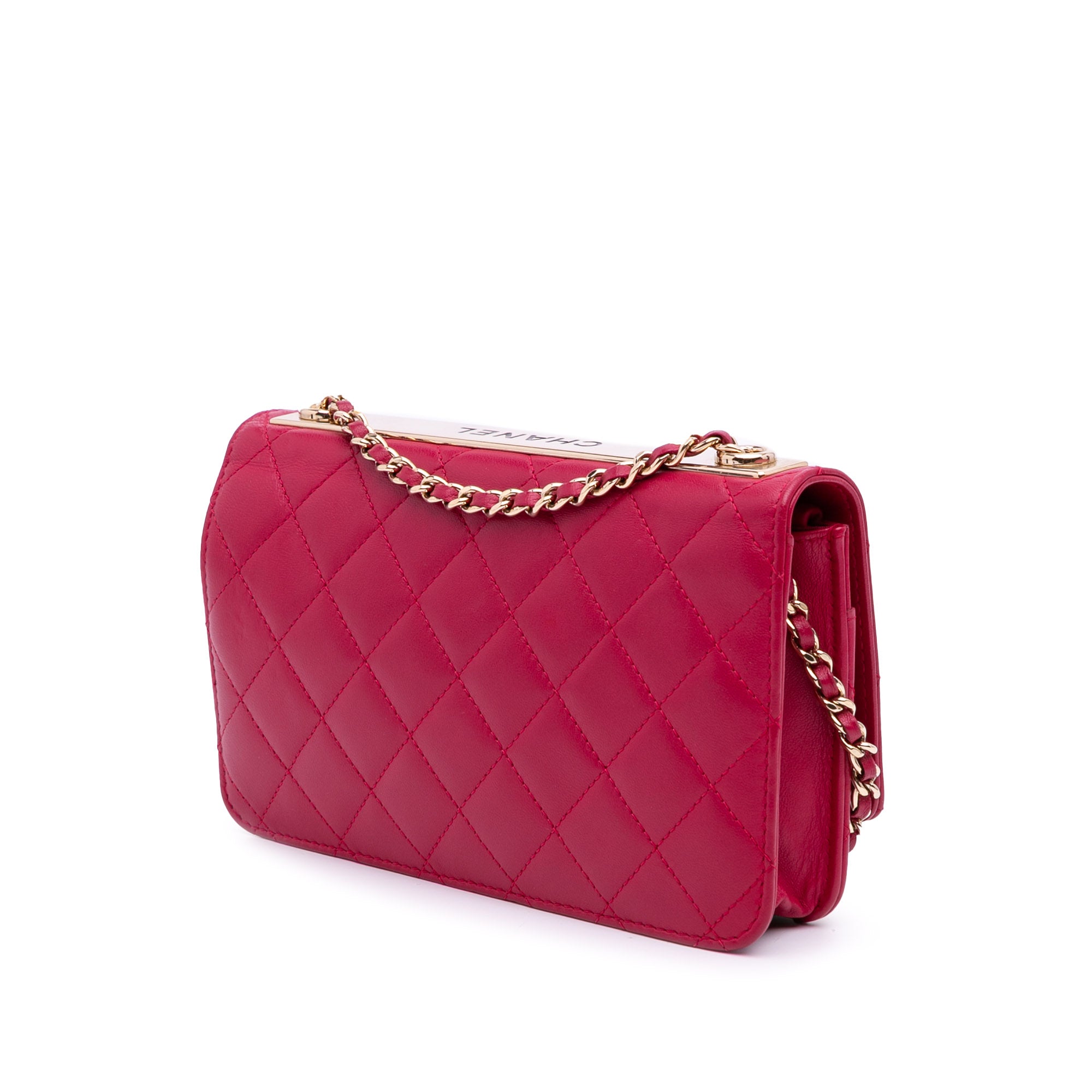 Chanel Lambskin Pearl Crush Wallet On Chain - image 2