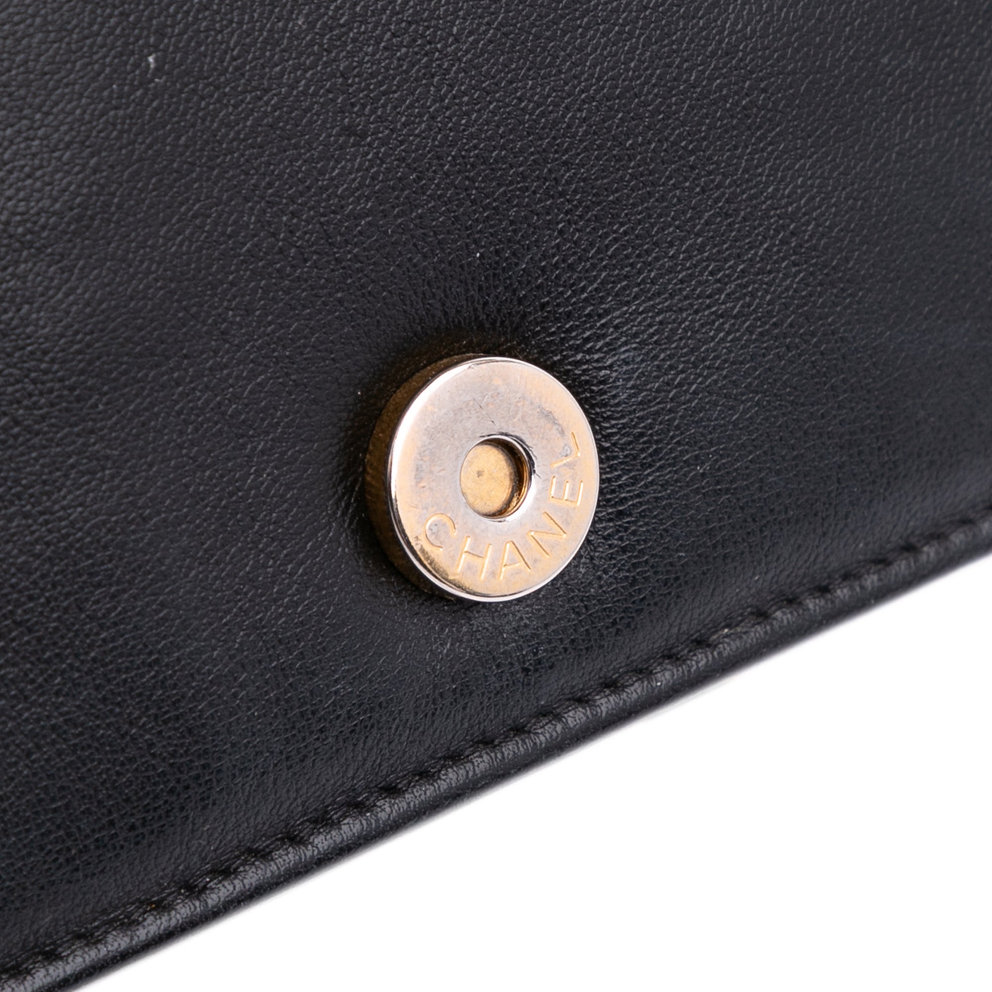 Chanel Quilted Calfskin Chain Around Boy Wallet On Chain - image 10