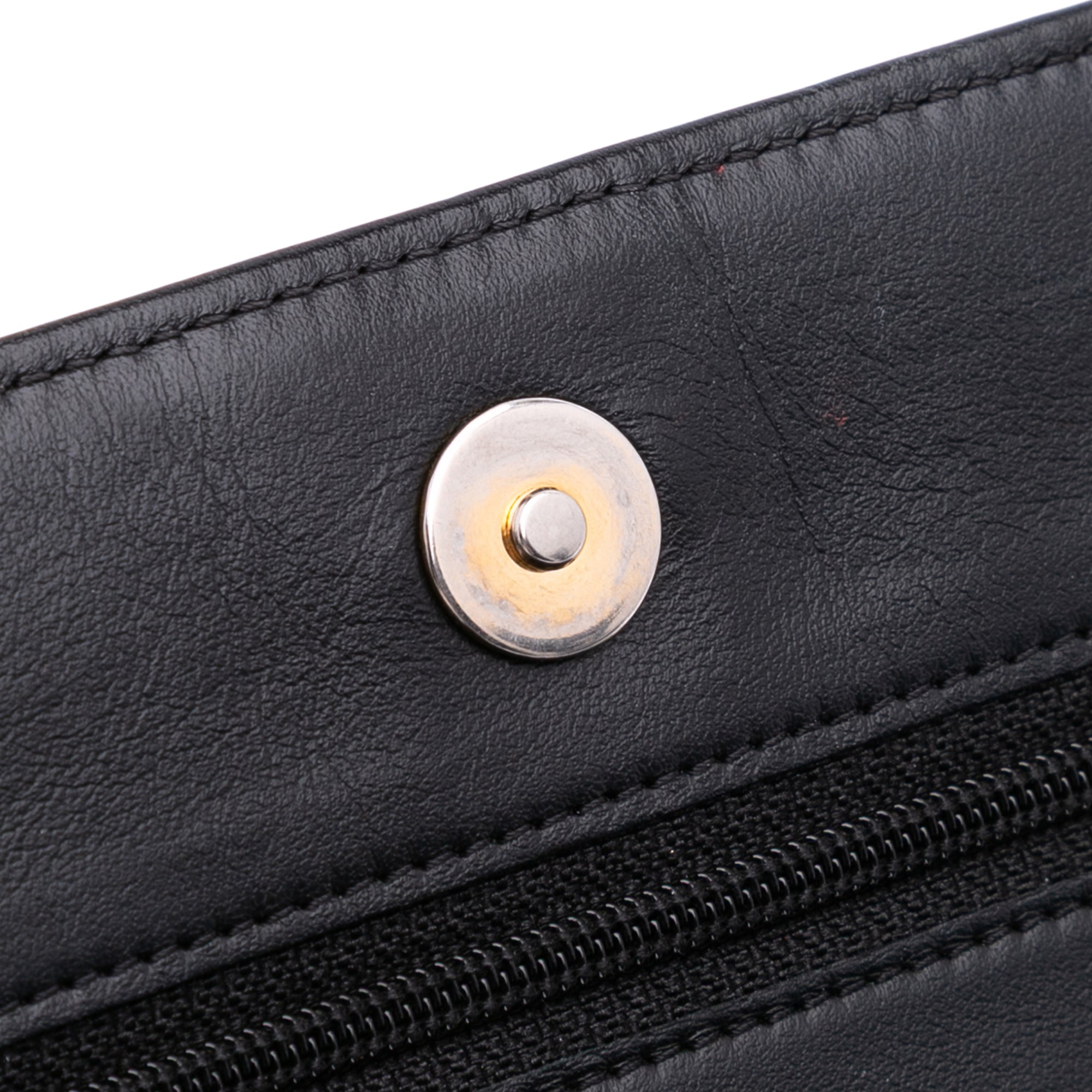 Chanel Quilted Calfskin Chain Around Boy Wallet On Chain - image 11