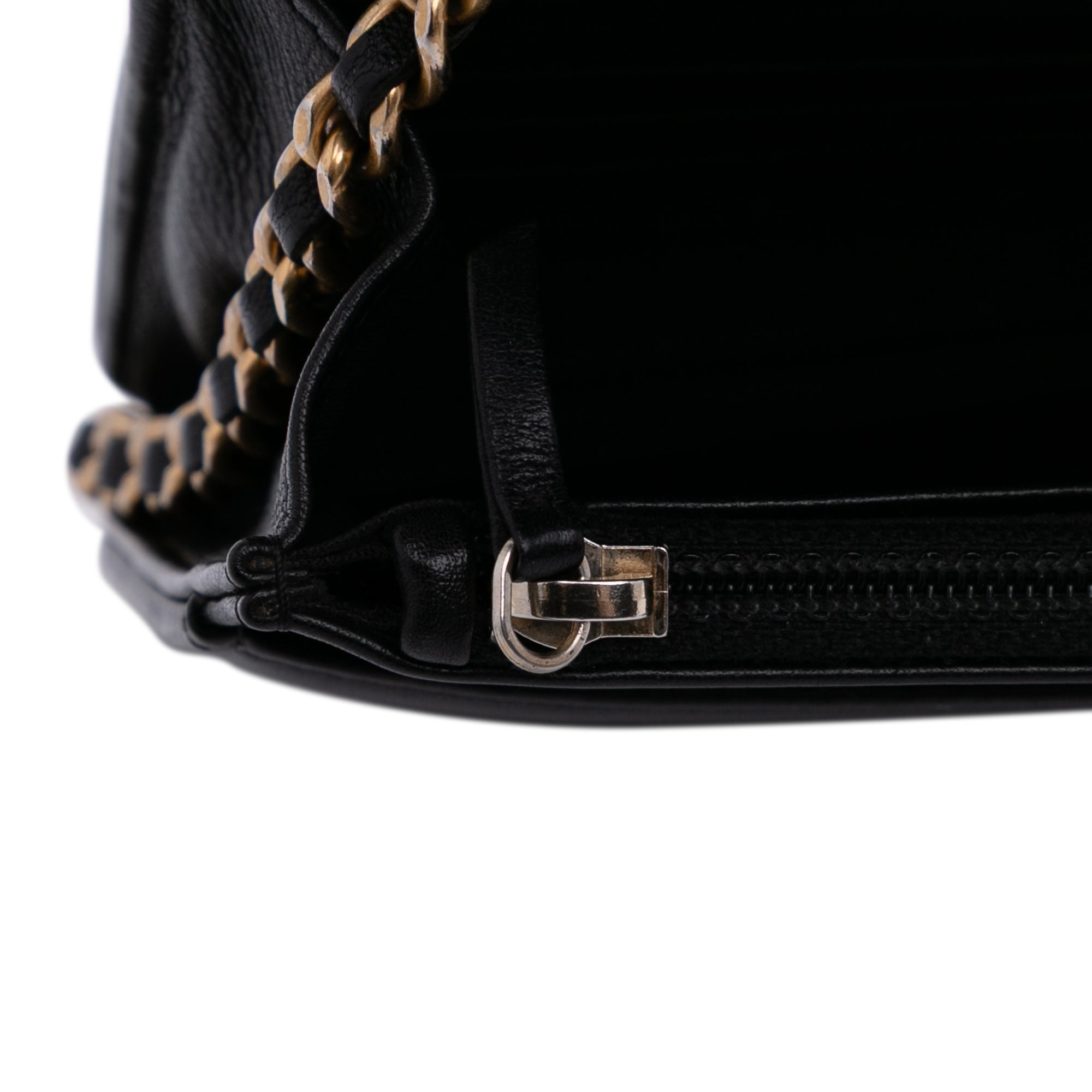 Chanel Quilted Calfskin Chain Around Boy Wallet On Chain - image 7