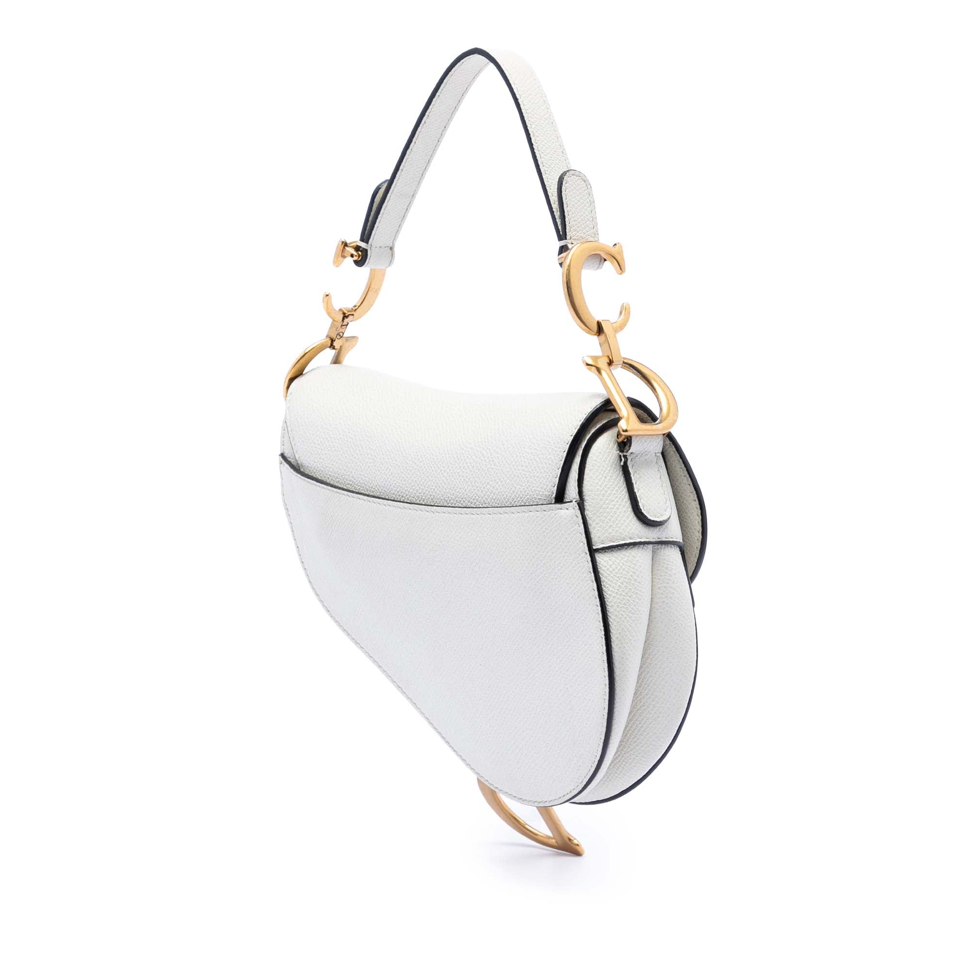 Dior Mini Grained Calfskin Saddle Bag - image 2