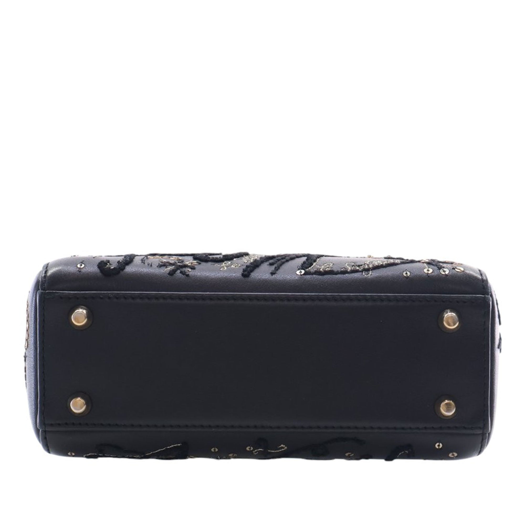 Dior Mini Lambskin Embroidered Sequin Astrology Lady Dior - image 3