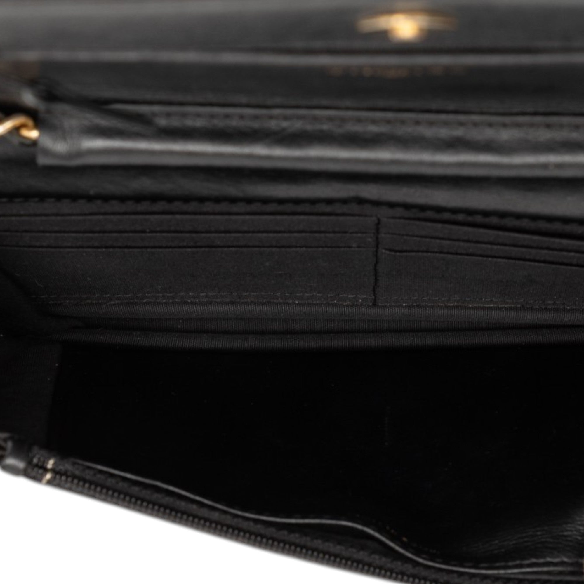 Chanel Quilted Caviar Boy Wallet on Chain - image 4