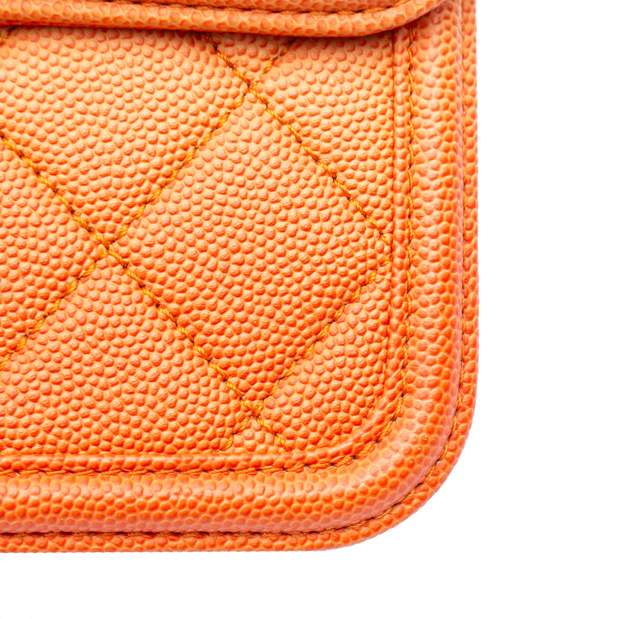 Chanel Small Quilted Caviar Sunset On The Sea Flap - image 9