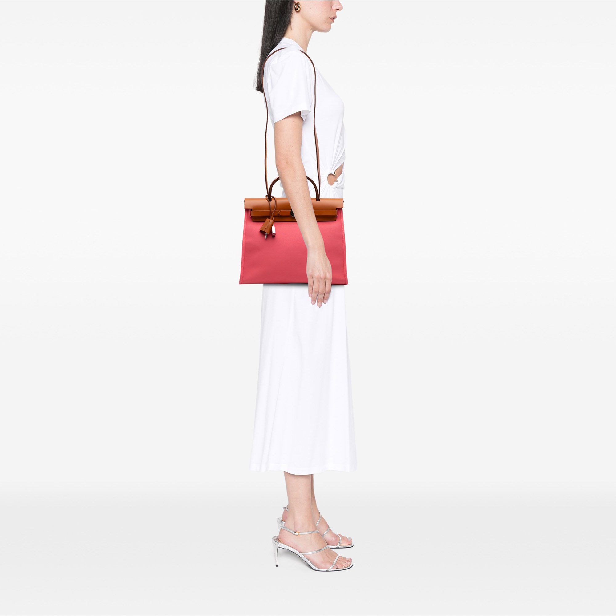 Hermès Toile Herbag Zip 31 - image 7