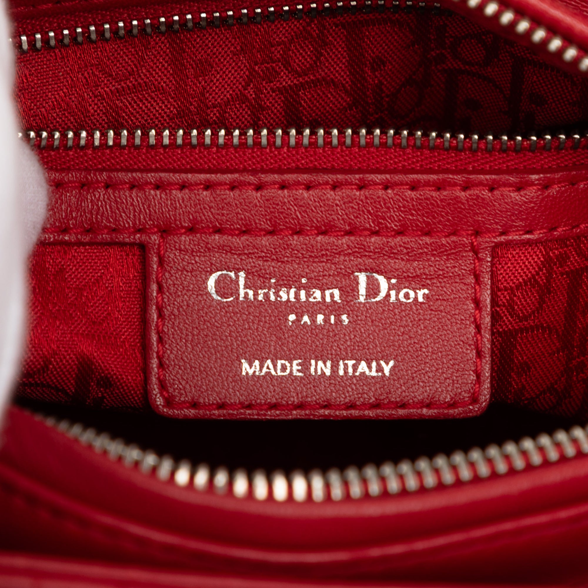 Dior Medium Lambskin Cannage Lady Dior - image 5