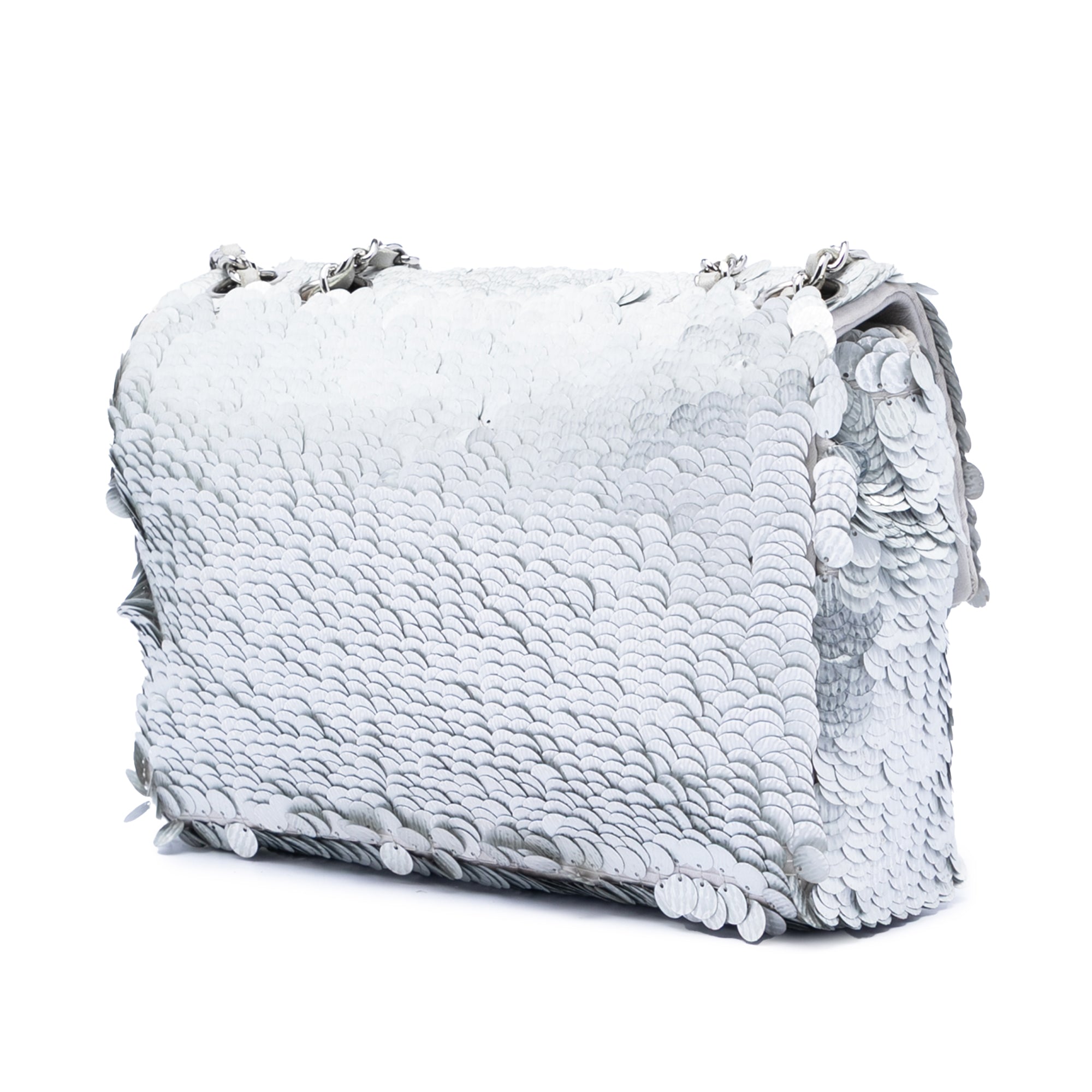 Chanel Small Paillettes Sequin Single Flap - image 2