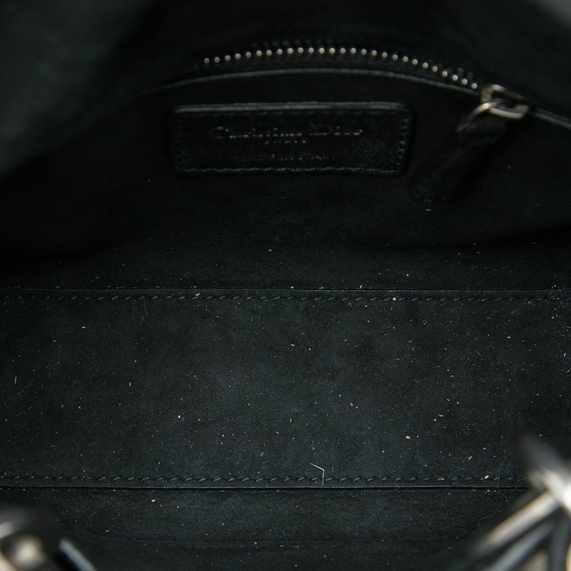 Dior Mini Calfskin Cannage Studded Flower Lady Dior - image 4