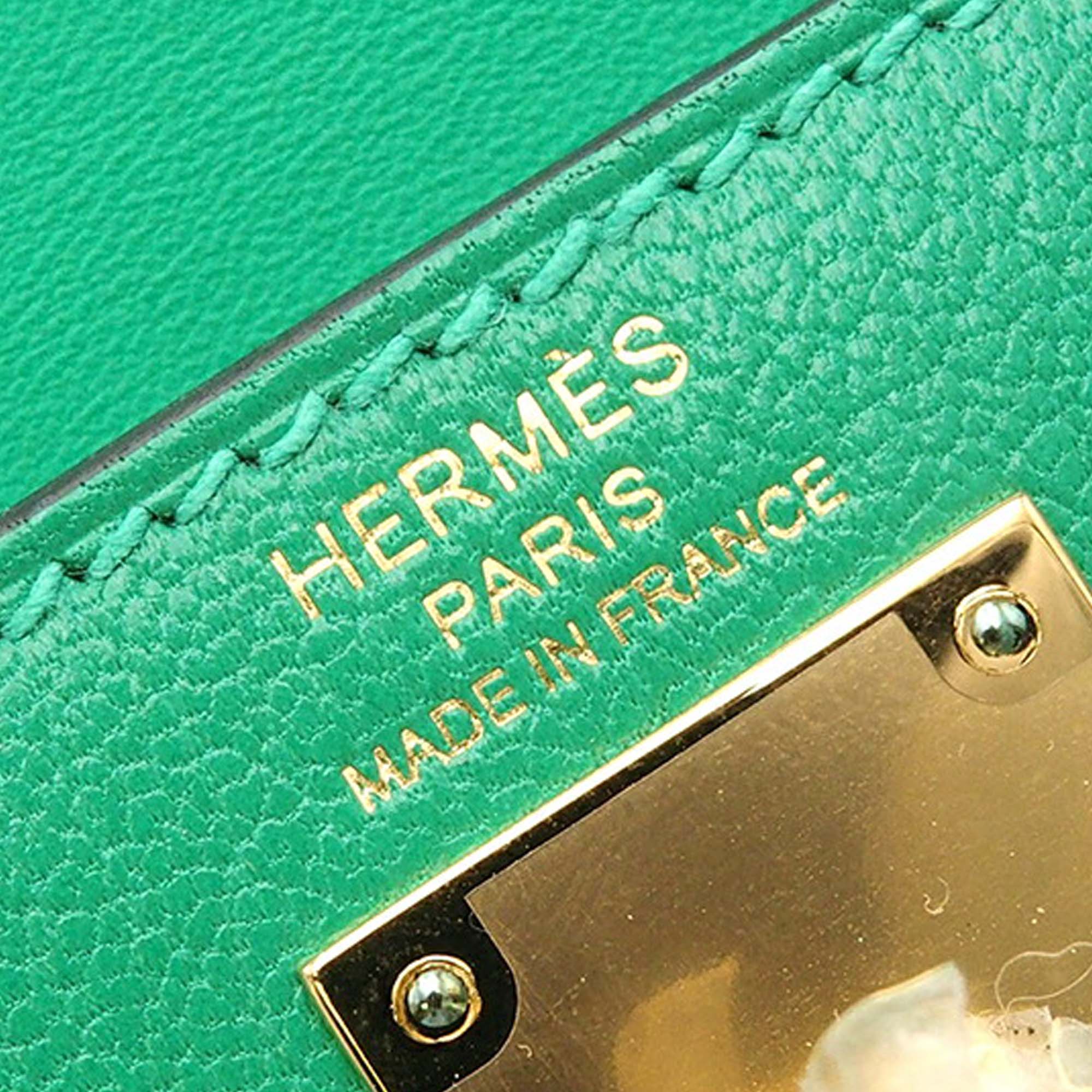 Hermès Chevre Chamkila Kelly Elan - image 4
