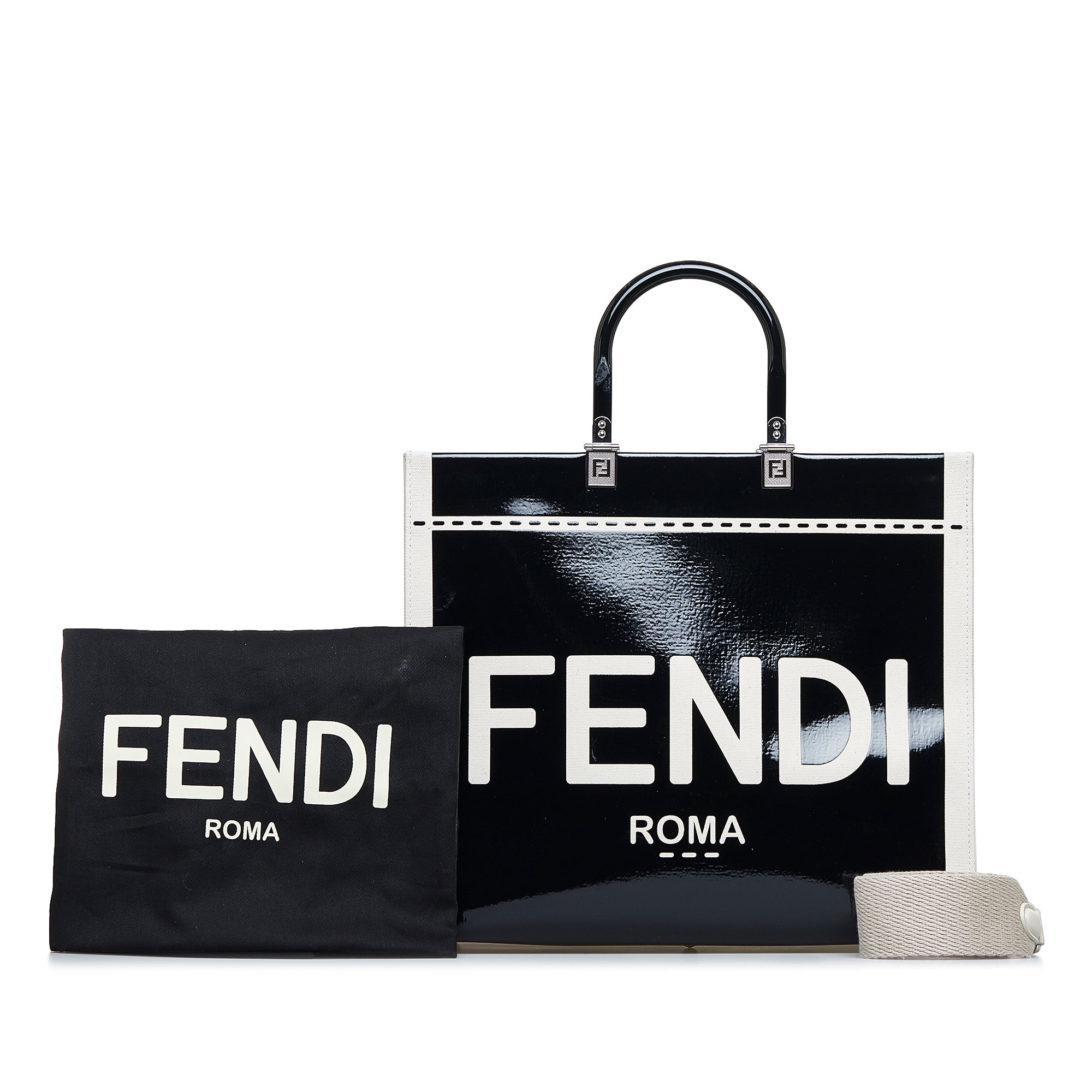 Fendi Medium Sunshine Shopper Tote - image 8