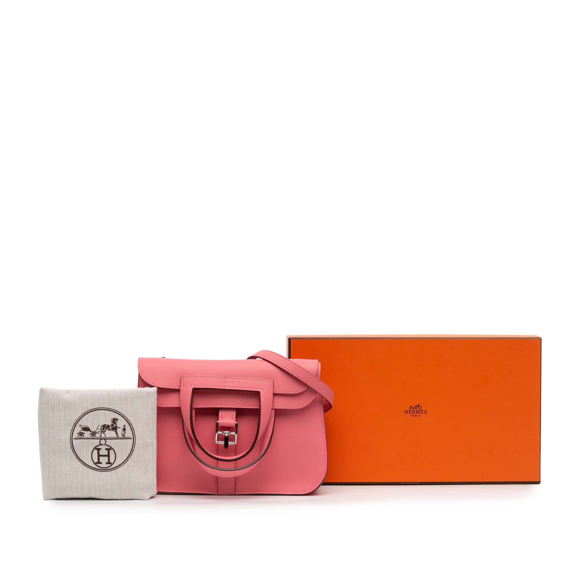 Hermès Mini Swift Halzan 22 - image 12