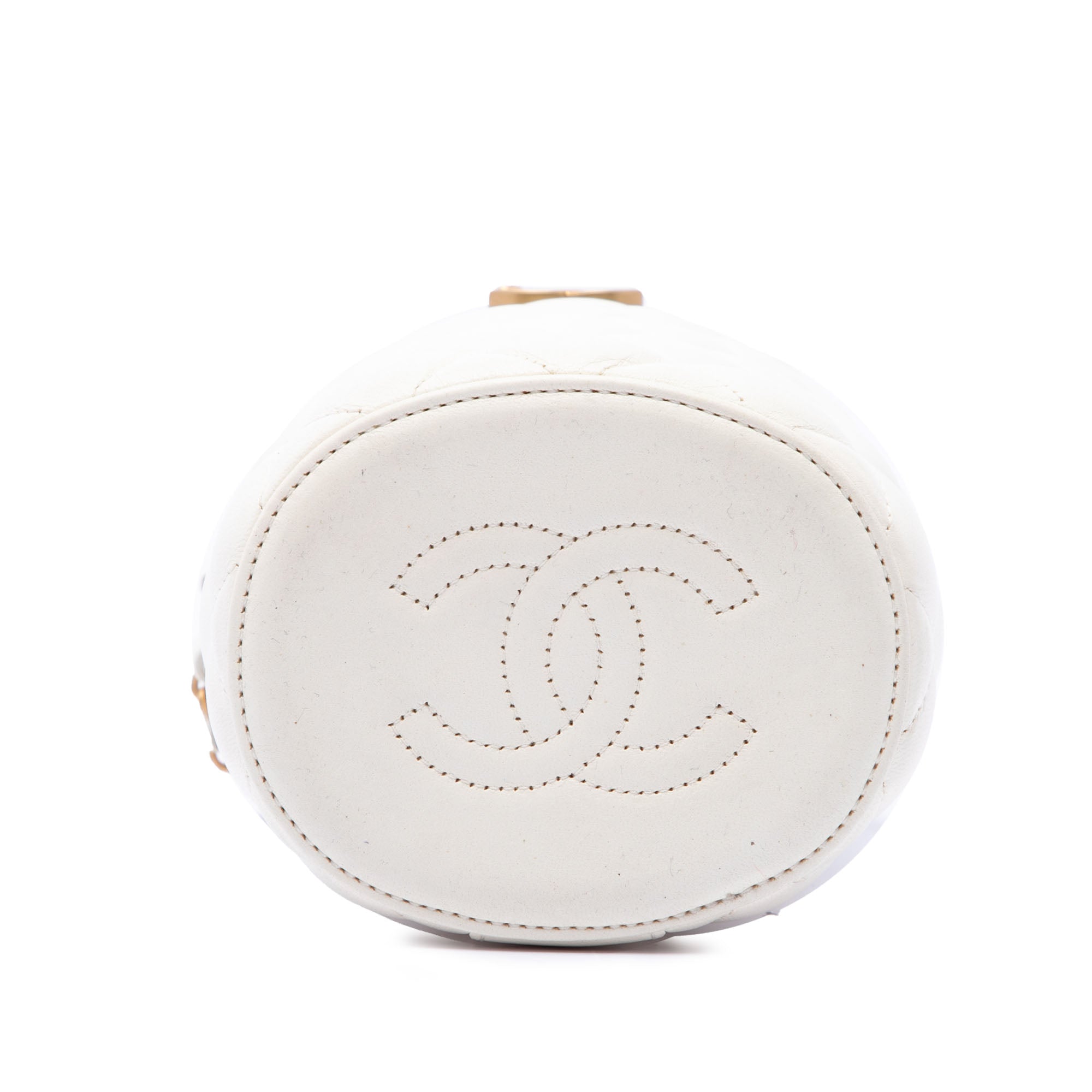Chanel Small Quilted Lambskin Crown Box Bag - image 3
