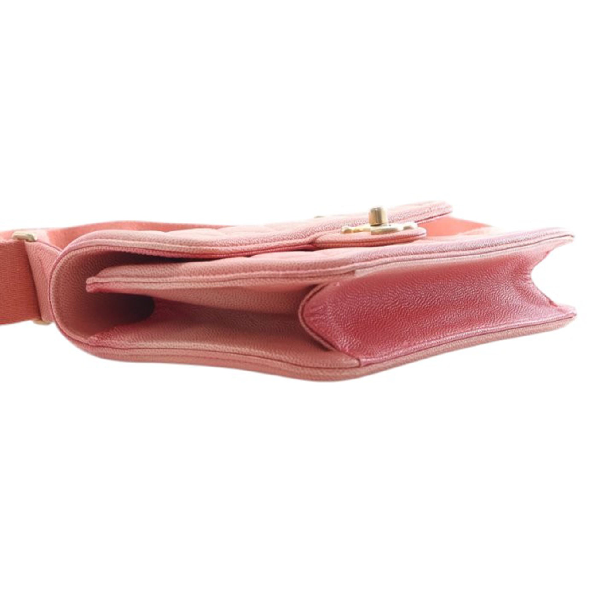 Chanel Small Quilted Caviar Sunset On The Sea Flap - image 10