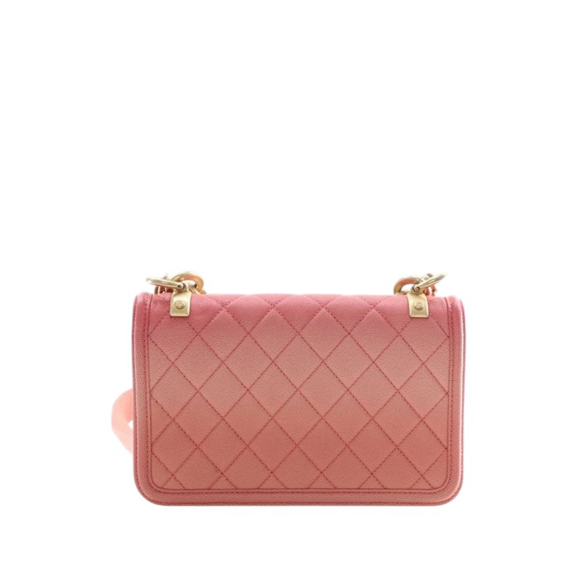 Chanel Small Quilted Caviar Sunset On The Sea Flap - image 2