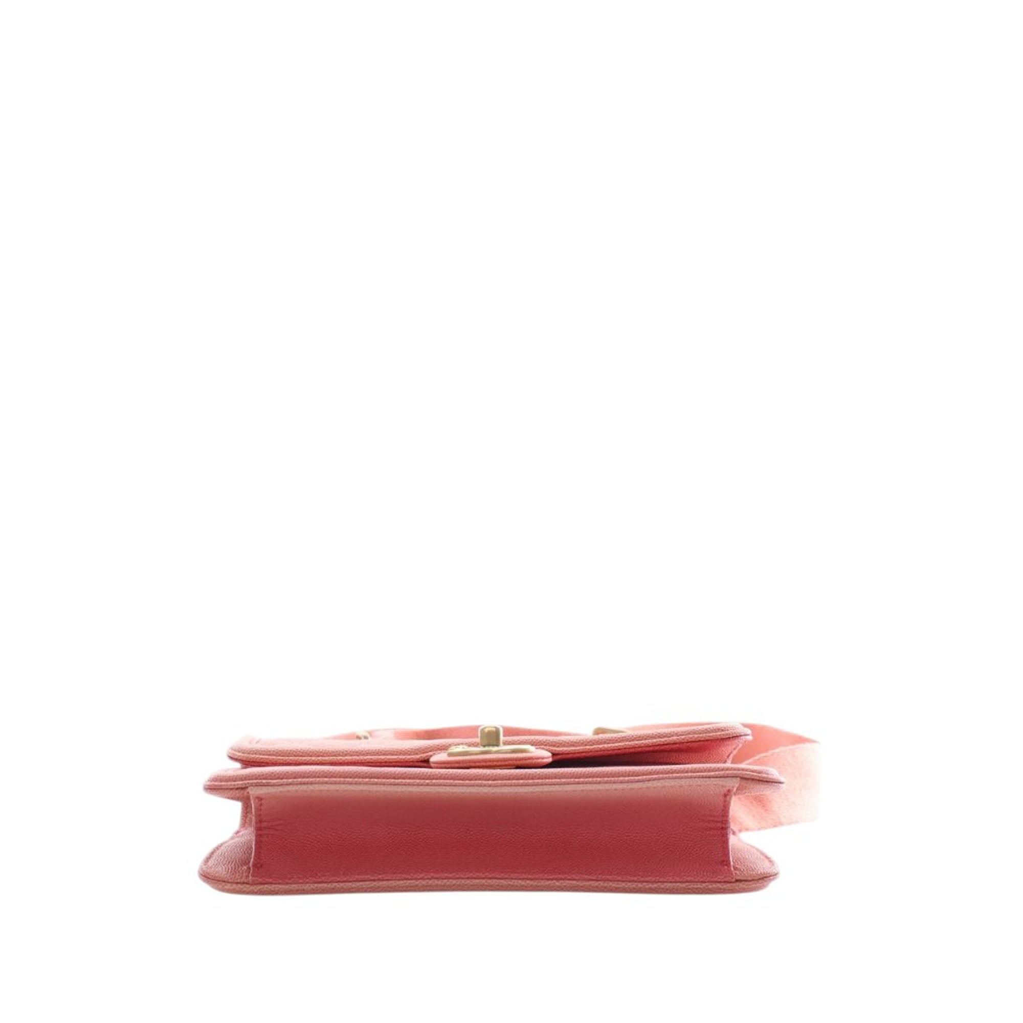 Chanel Small Quilted Caviar Sunset On The Sea Flap - image 3