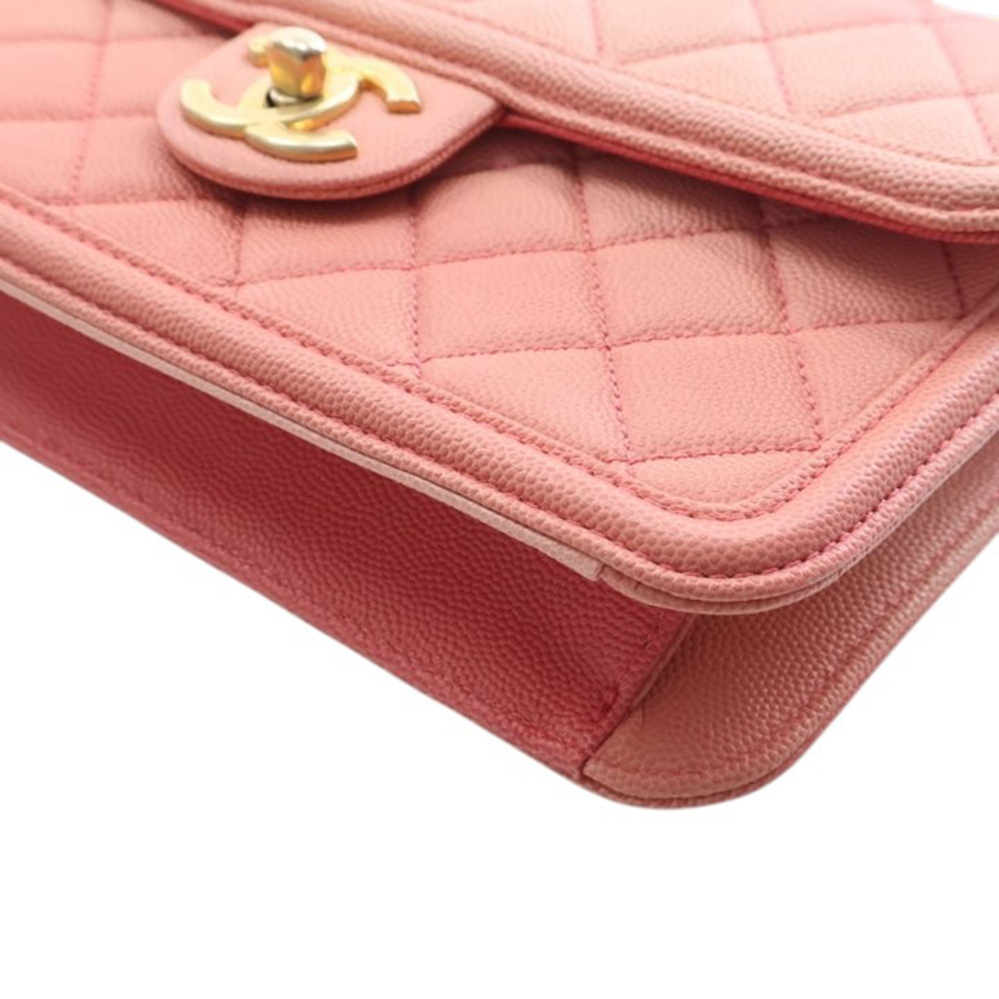 Chanel Small Quilted Caviar Sunset On The Sea Flap - image 7