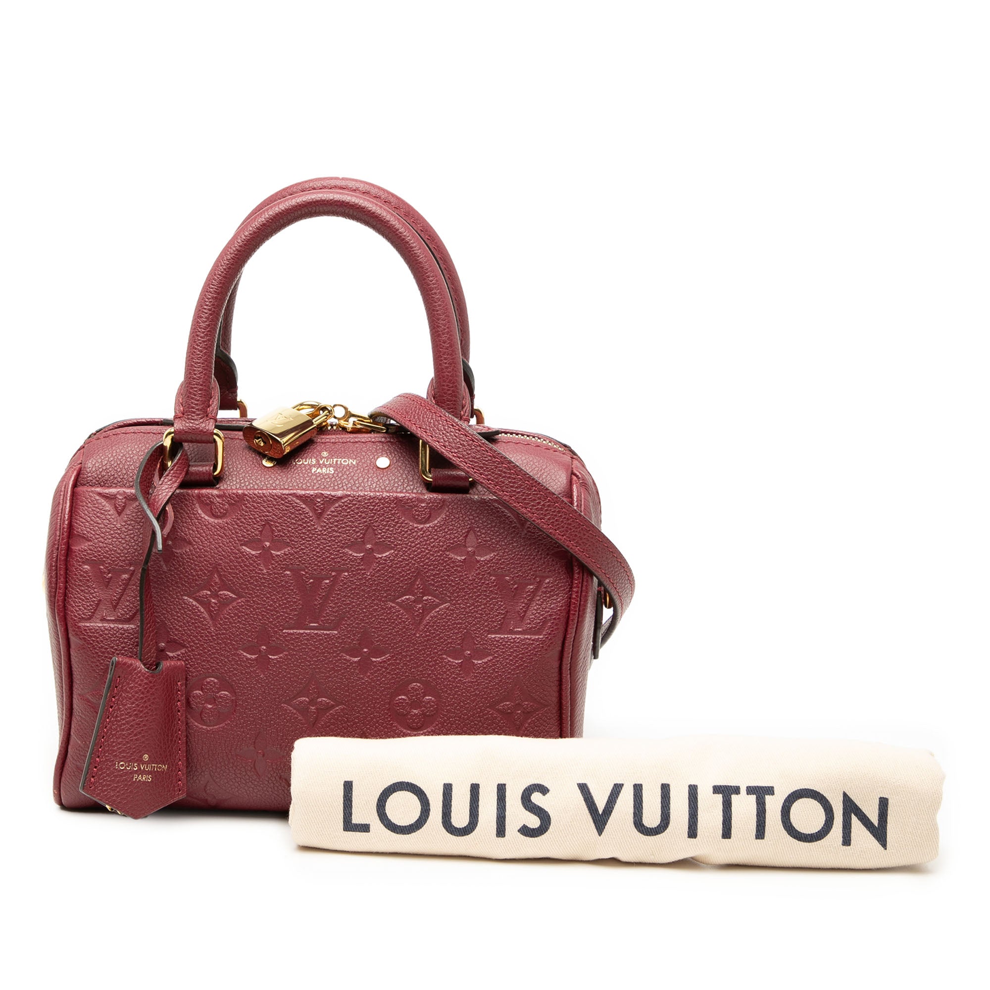 Louis Vuitton Monogram Empreinte Speedy Bandouliere 20 - image 8