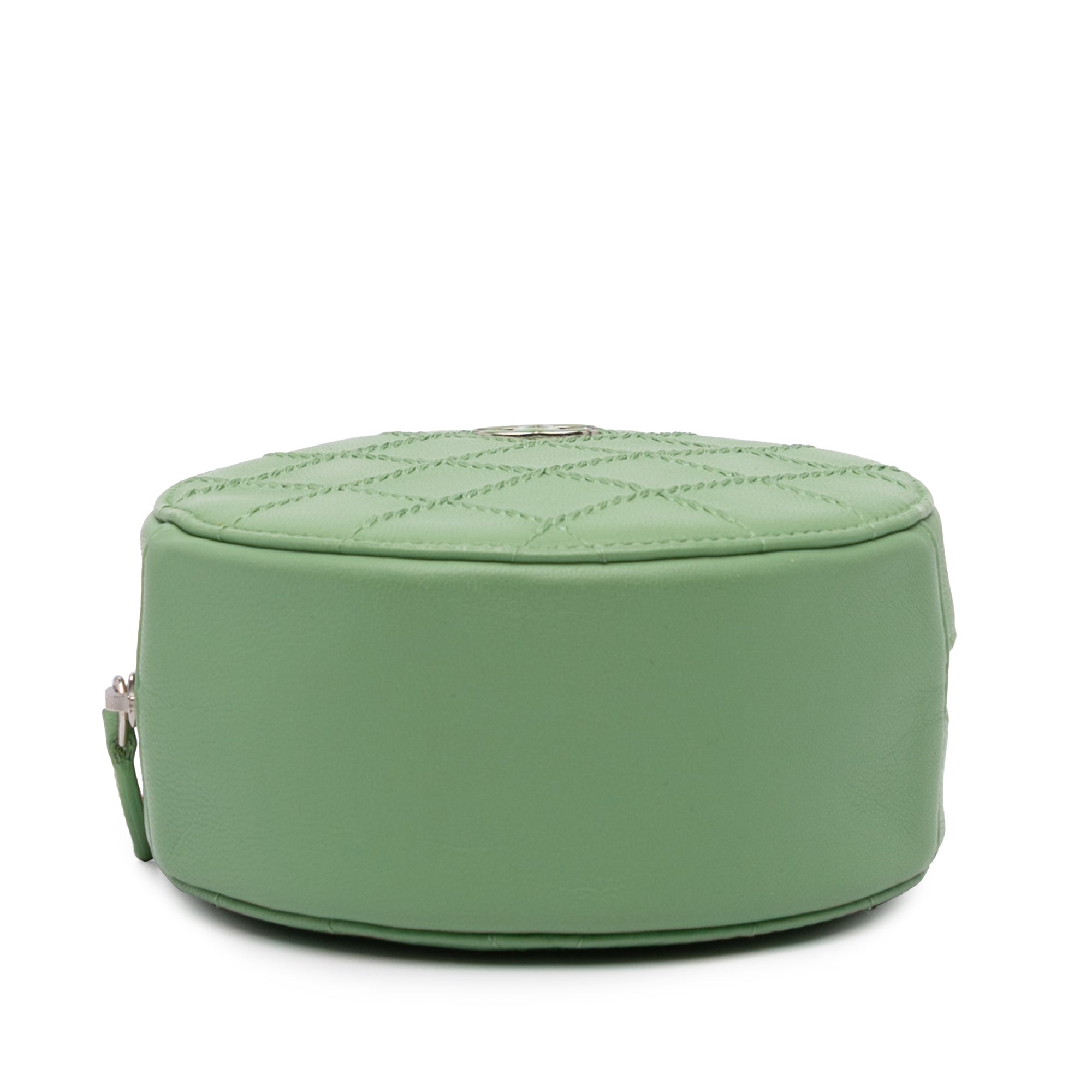 Chanel Quilted Lambskin Ultimate Stitch Round Clutch With Chain - image 3
