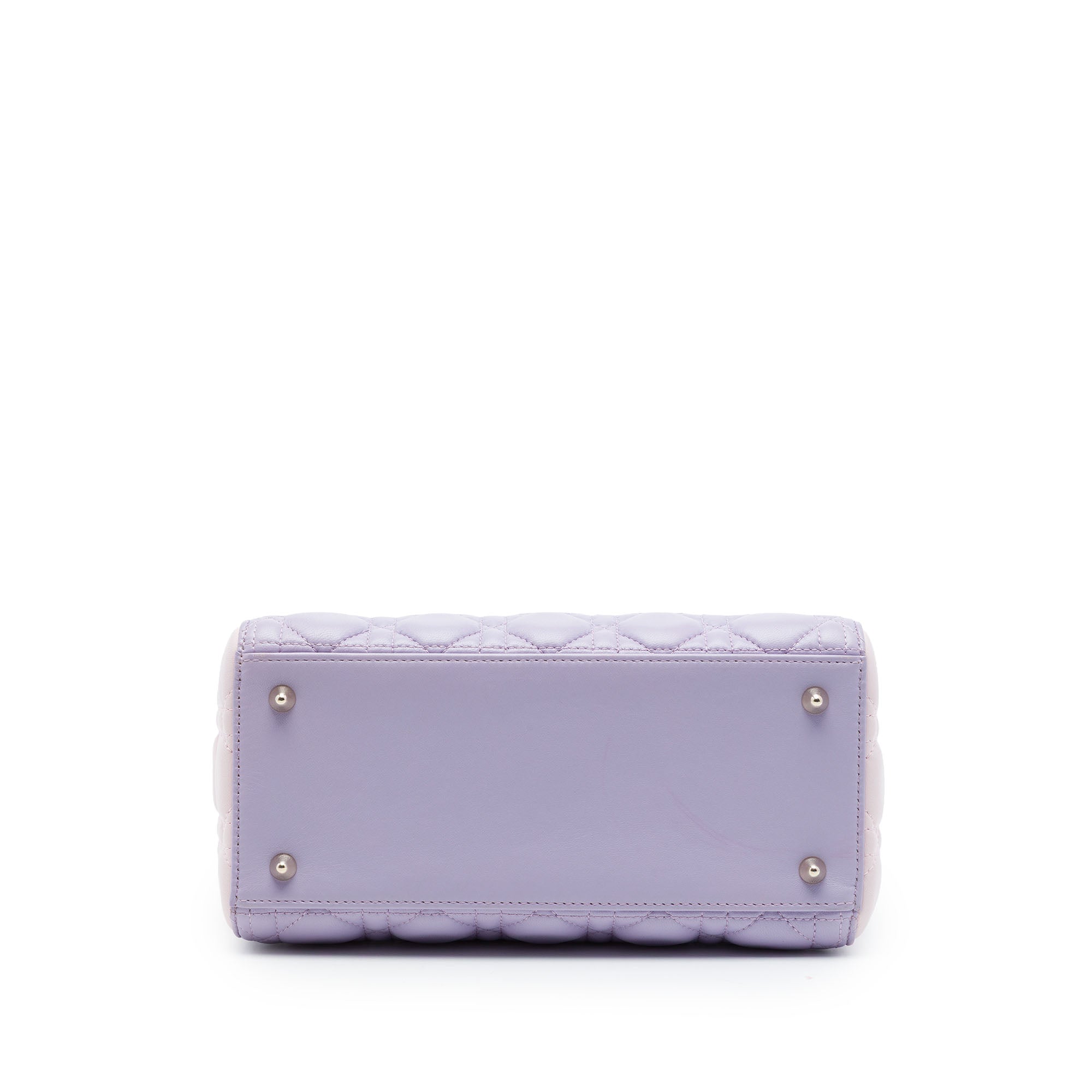 Dior Medium Tricolor Lambskin Cannage Lady Dior - image 3